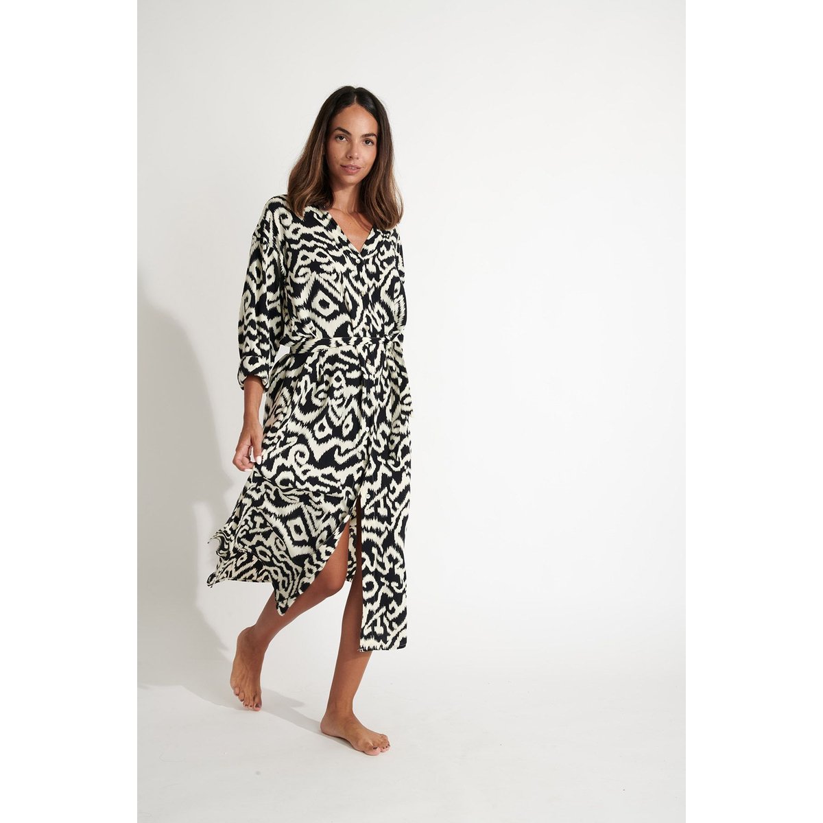 Robe Saline - GAROUPE noir, LIVIA