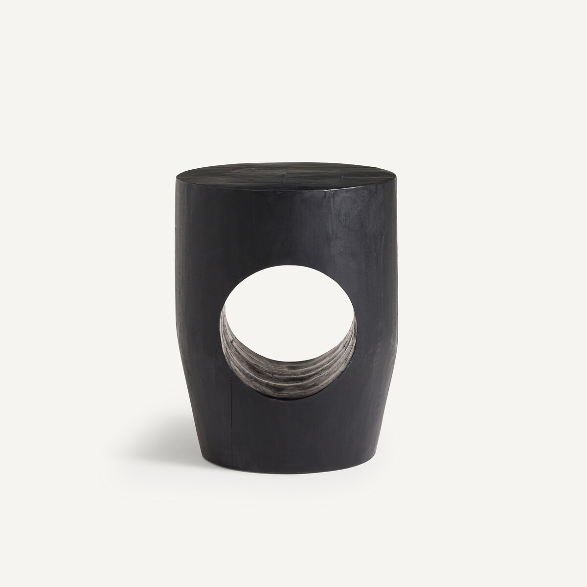 Koldi Solid Mango Side Table black, AM.PM
