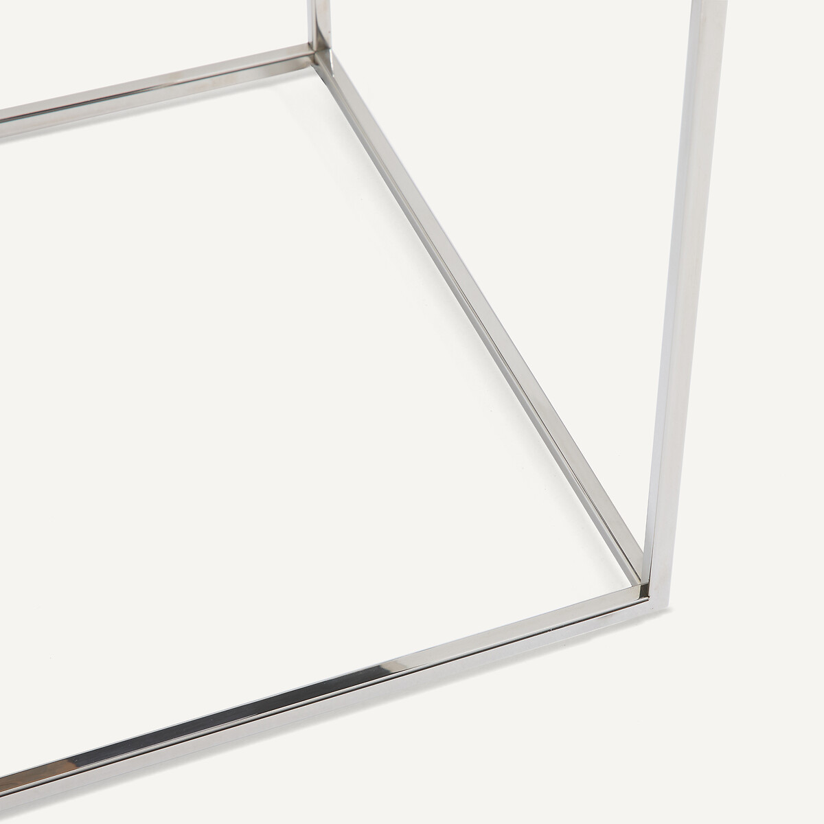 Bout de canapé miroir en métal chromé, MAHAUT miroir, AM.PM