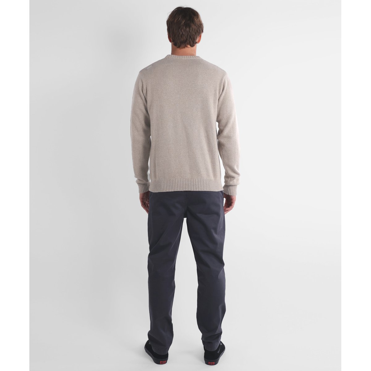 Pull essentiel col rond STAPLE rock heather, OXBOW