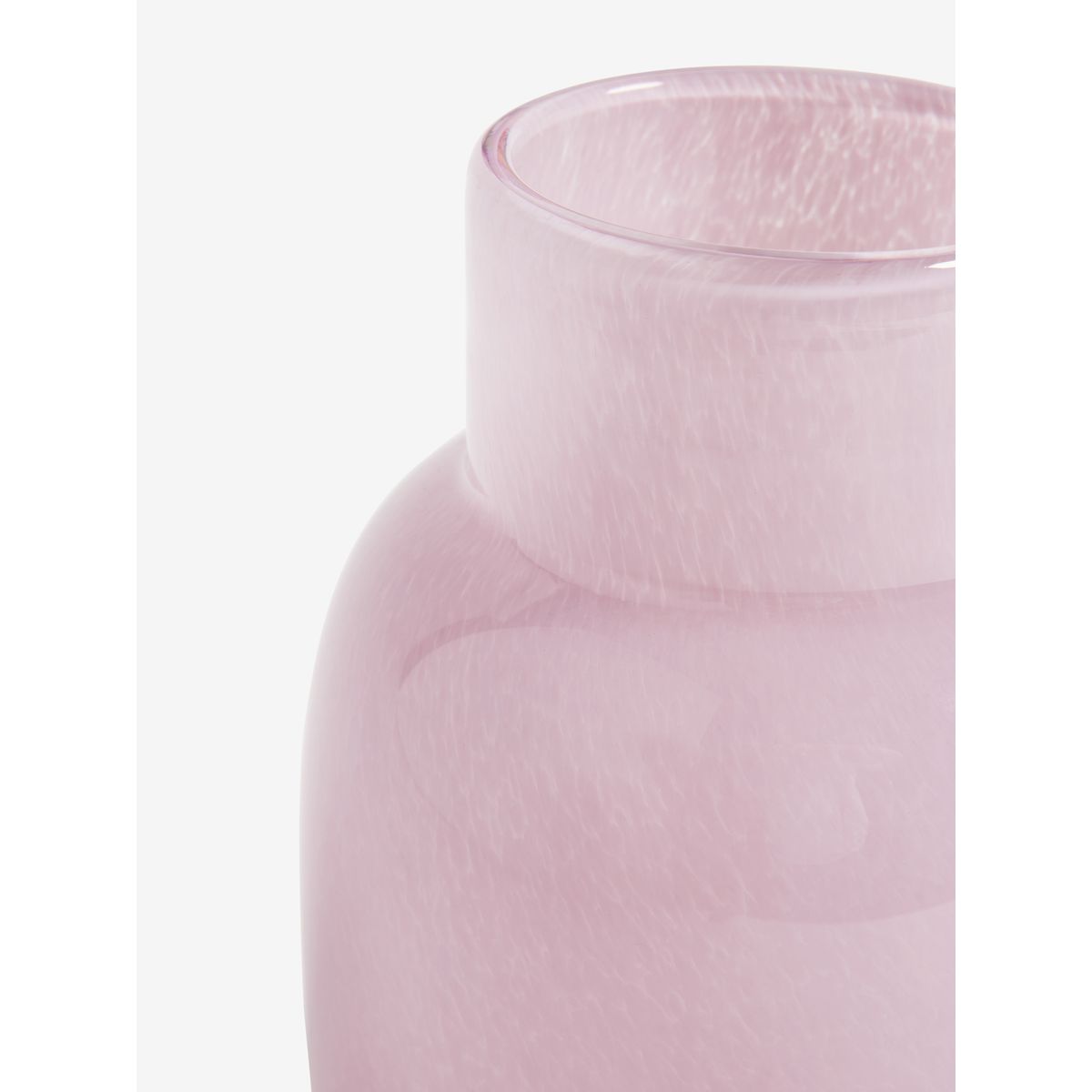 Vases en verre rose, NEXT