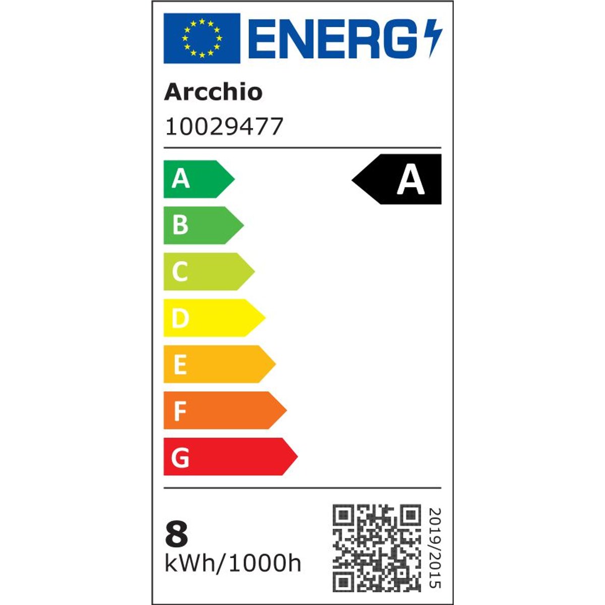 Ampoule E27 en verreLED, LED-Leuchtmittel clair, ARCCHIO