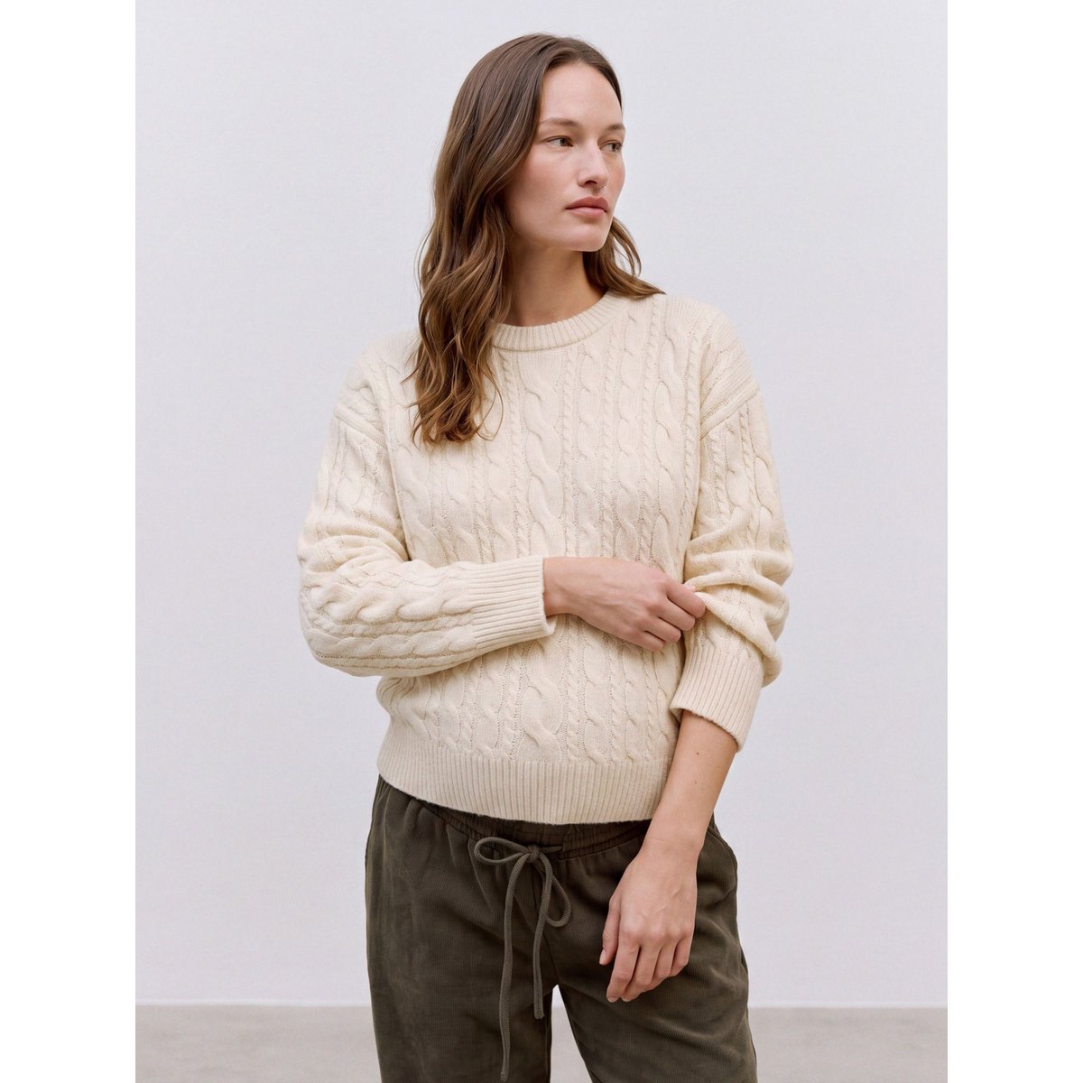 Pull En Maille birch 1, VERO MODA