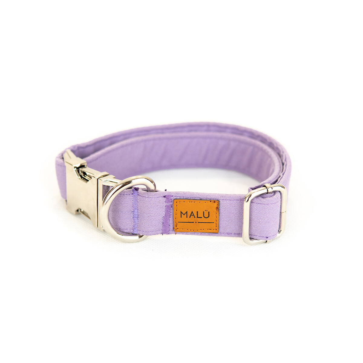 Coleira para cão Oberi, Malü Pet Wear lilás, MALU PET WEAR