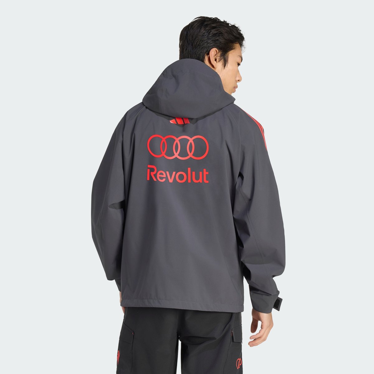 Veste De Pluie Audi Revolut F1 Team Mechanics Veste De Pluie Audi Revolut F1 Team Mechanics utility black / hi-res red, adidas Performance