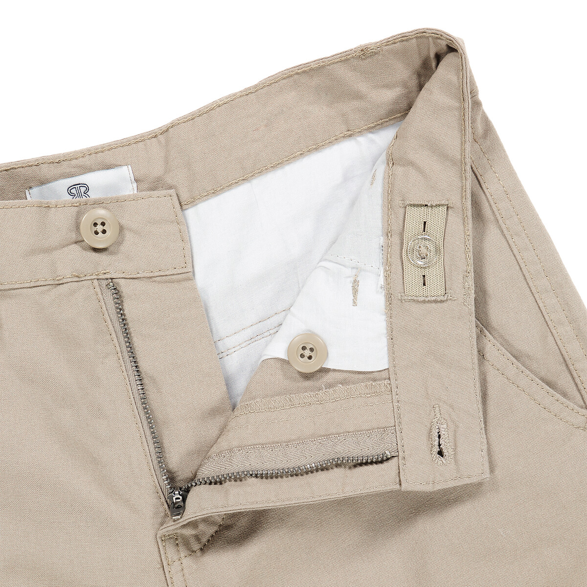 Cargo Trousers, 10-18 Years light beige, LA REDOUTE COLLECTIONS