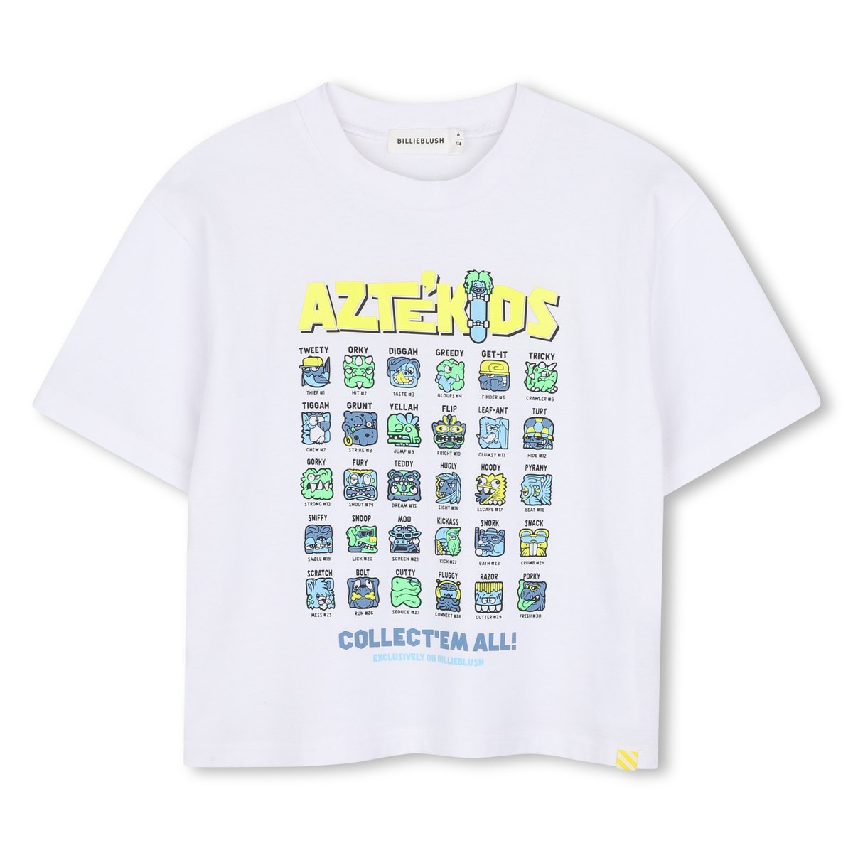 Tee-shirt manches courtes blanc, BILLIEBLUSH