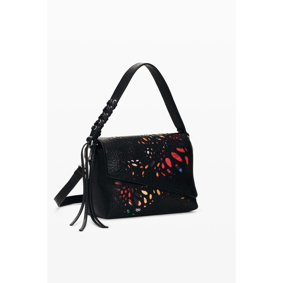 Sac ajouré moyen noir, DESIGUAL