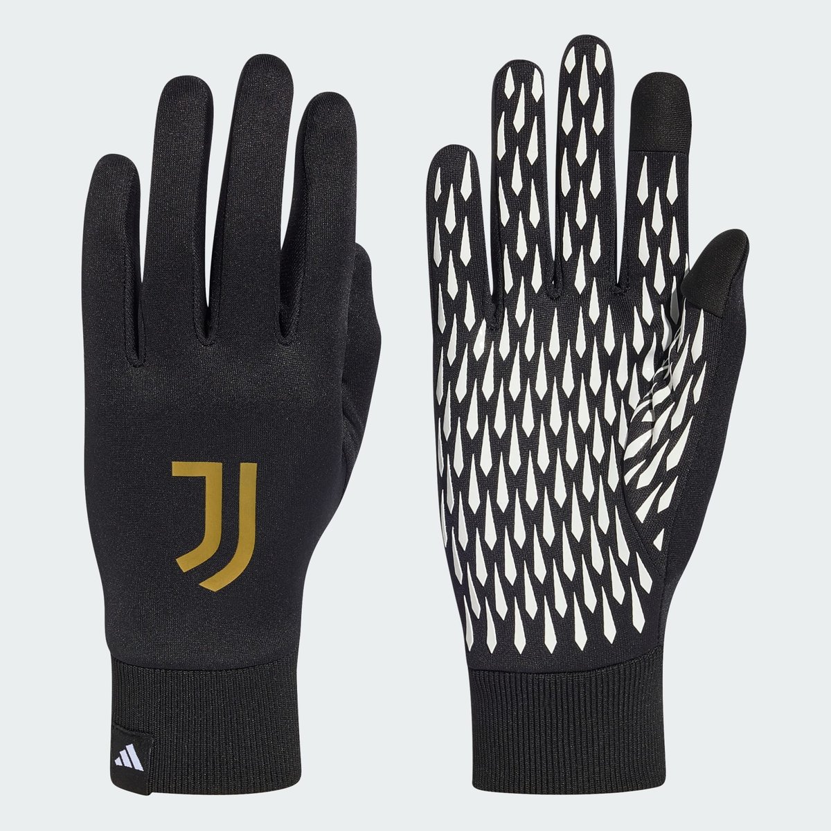 Gants De Joueur Domicile Juventus Gants De Joueur Domicile Juventus black / white / dark football gold, adidas Performance