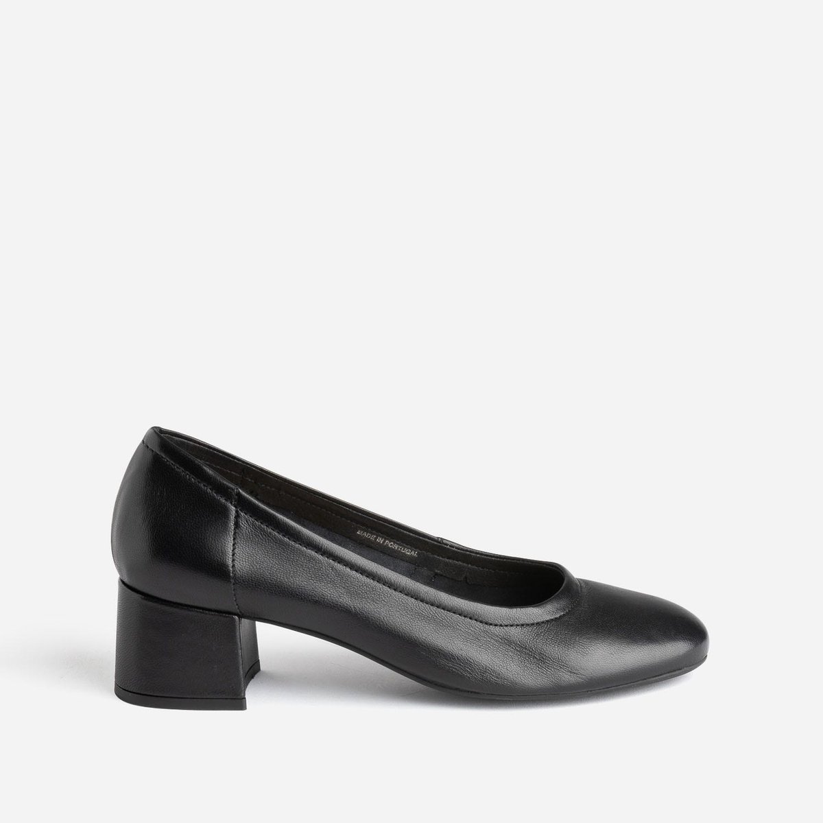 Escarpin en cuir BASMA noir, ERAM