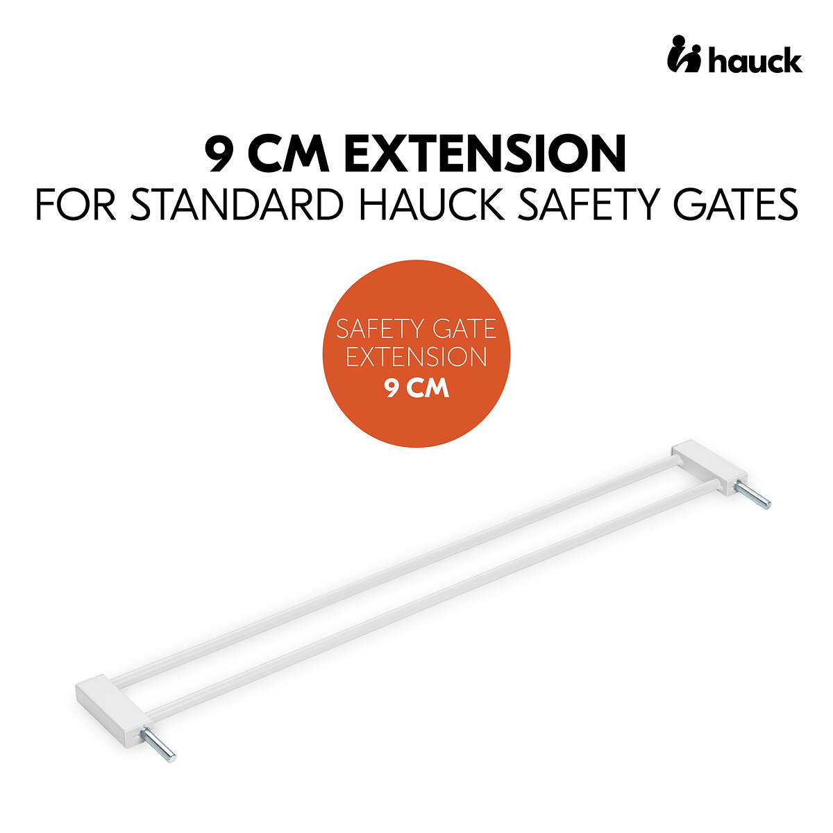 Safety Gate Extension 9 cm white, HAUCK