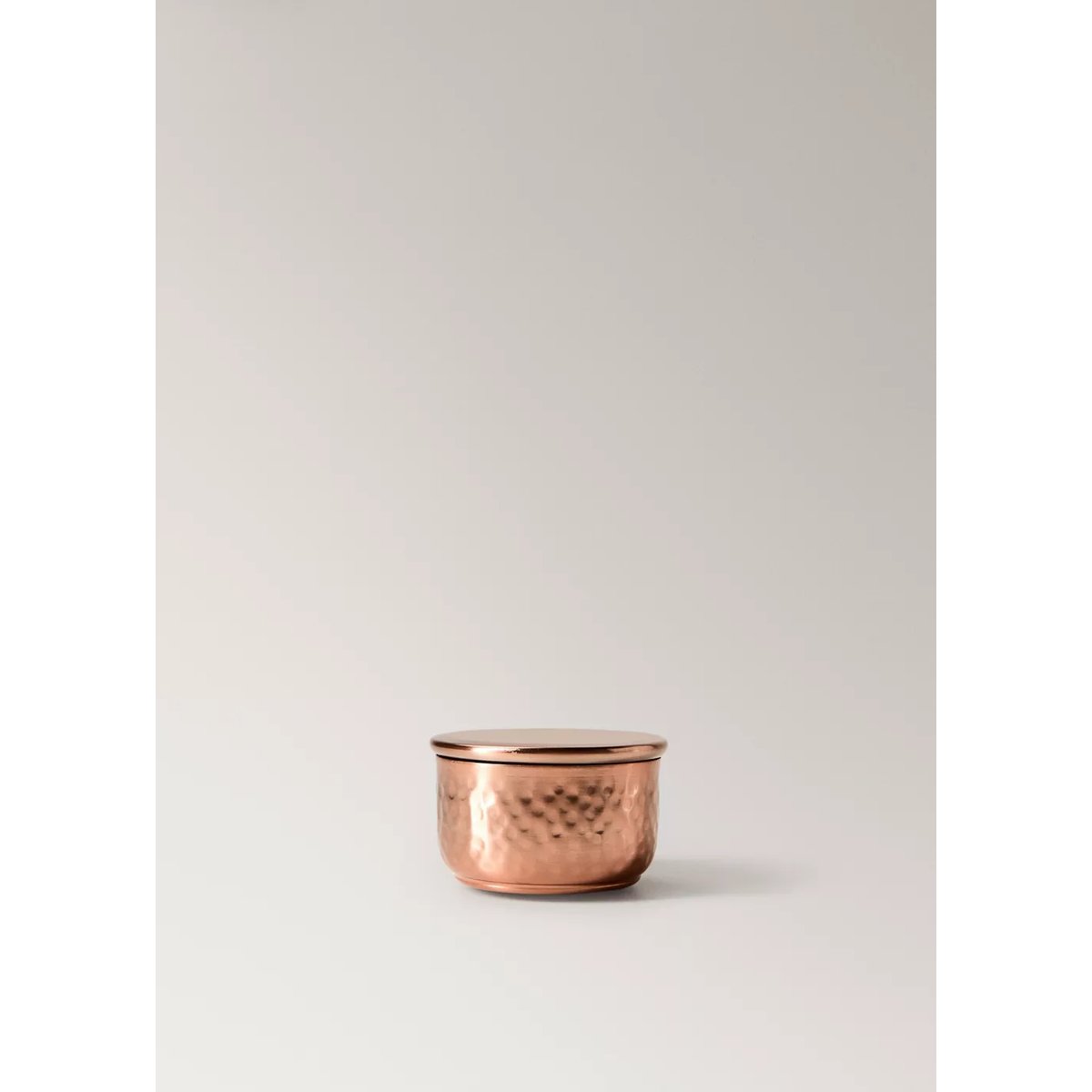 Boîte en bois effet métal martelé cuivre, MANGO HOME