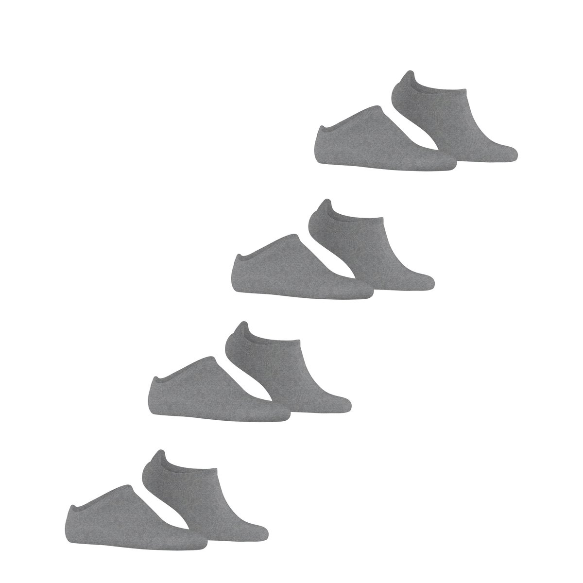 Socquettes Active Basic 4-Pack Opaque différentes couleurs, ESPRIT