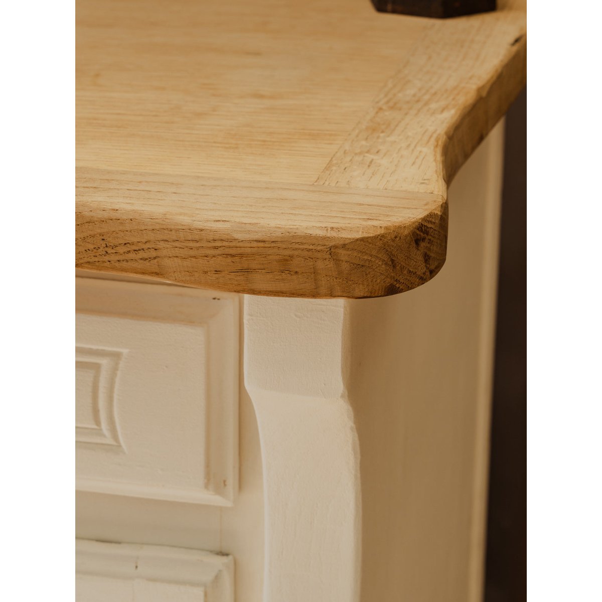 Buffet en bois blanc Gilbert N°1685 - Bon état bois clair, DEBONGOUT