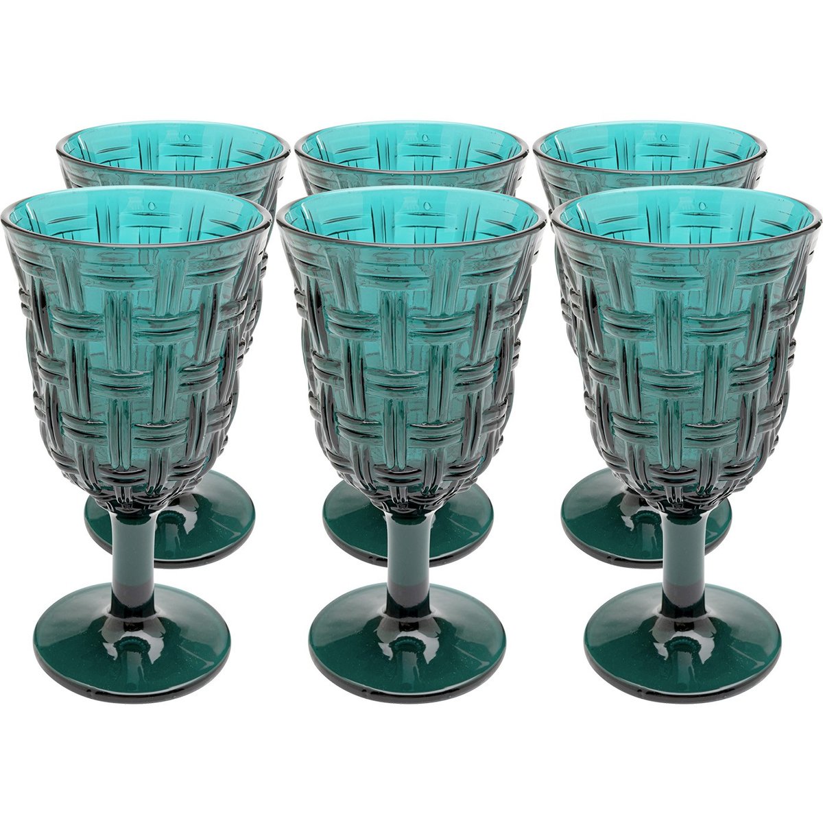 Lot de 6 verres à vin, TISSUE autres, KARE DESIGN