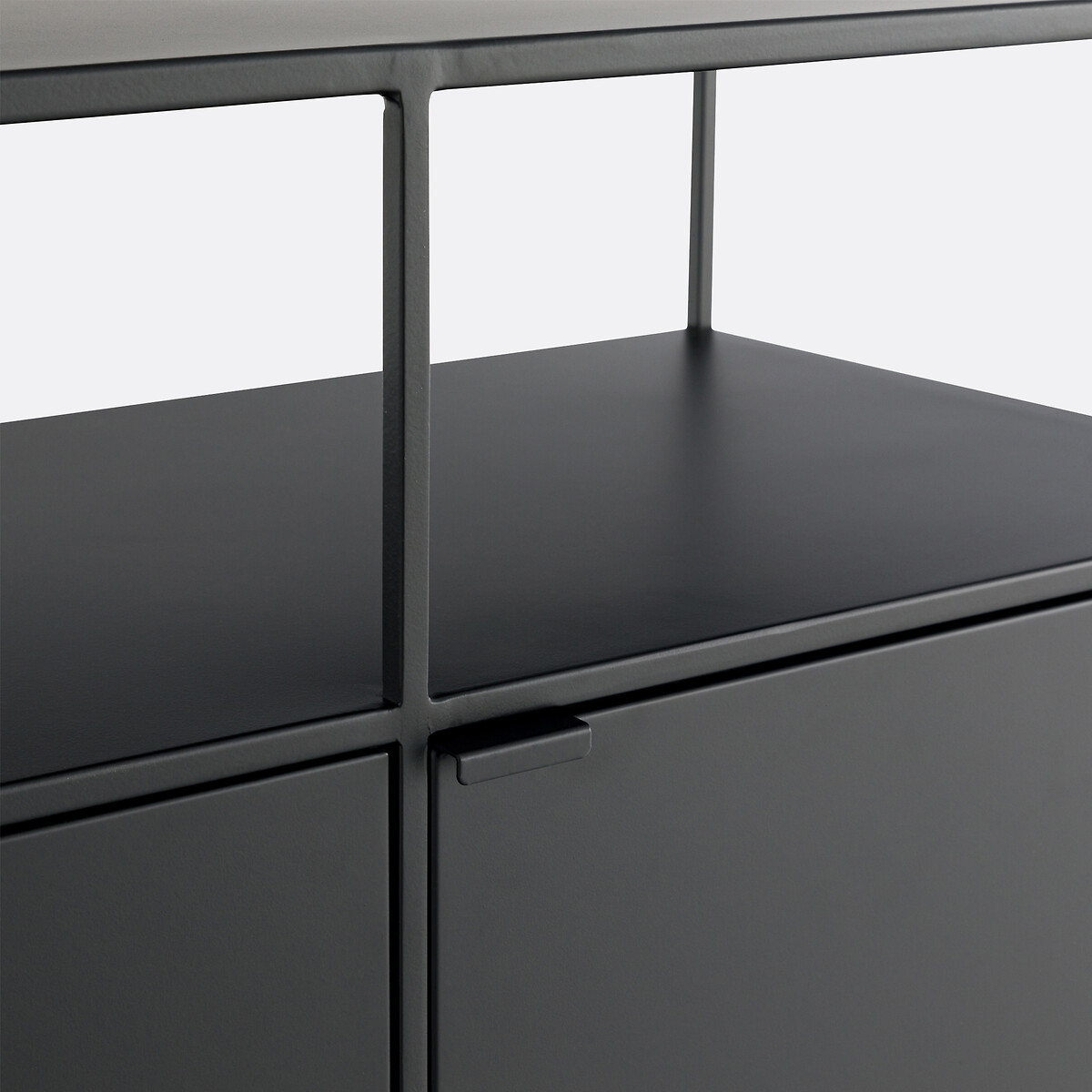 Buffet en métal acier, Miva noir, LA REDOUTE INTERIEURS