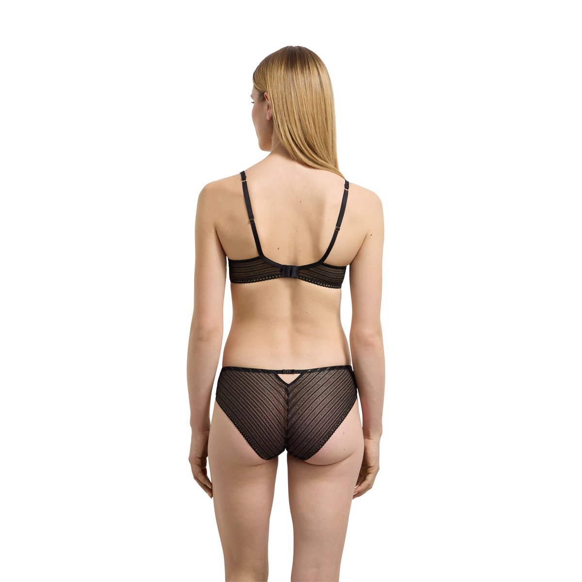 Soutien-gorge foulard avec armatures Holiday noir, DIM
