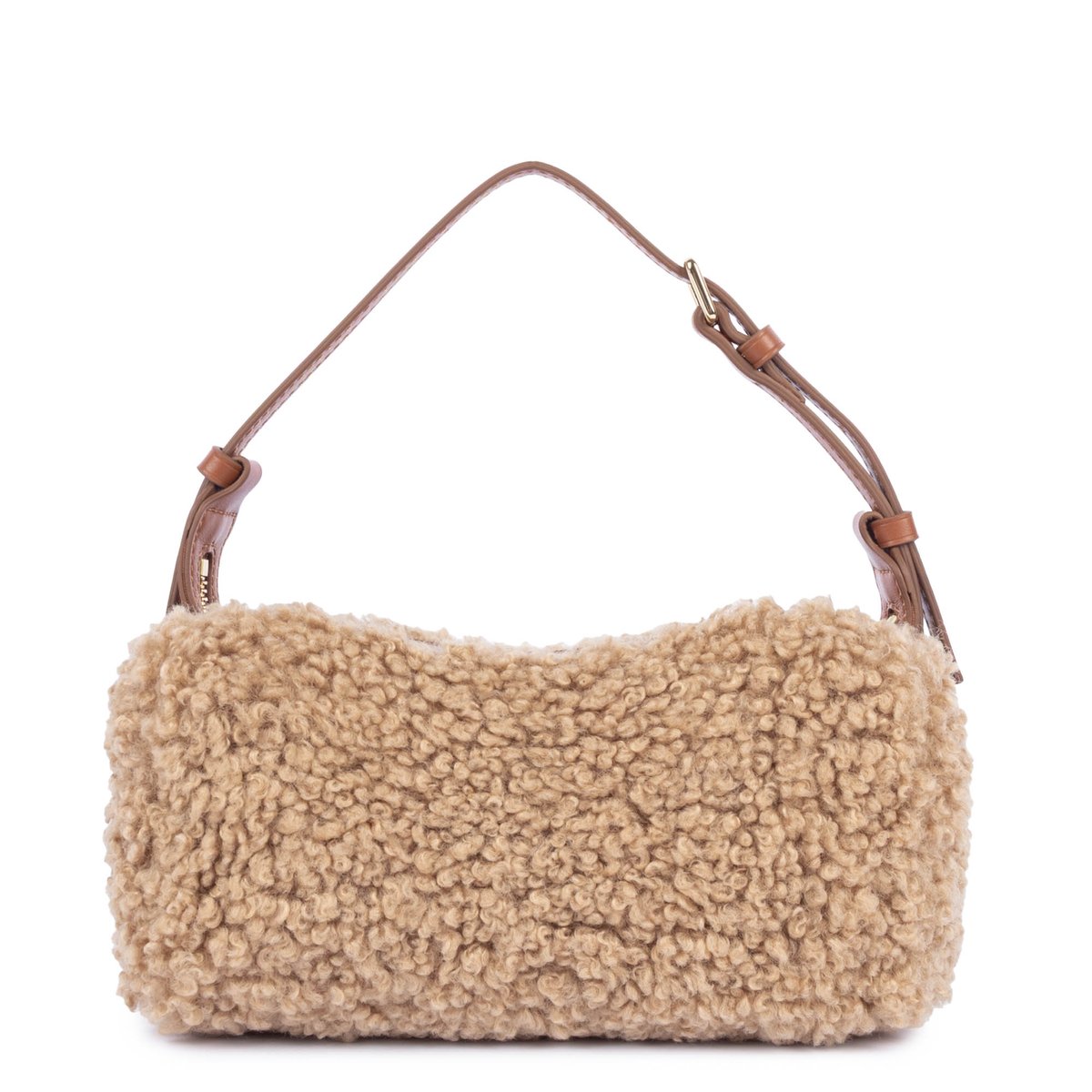 Petit sac rectangle MOUMOUTE cognac, LANCASTER