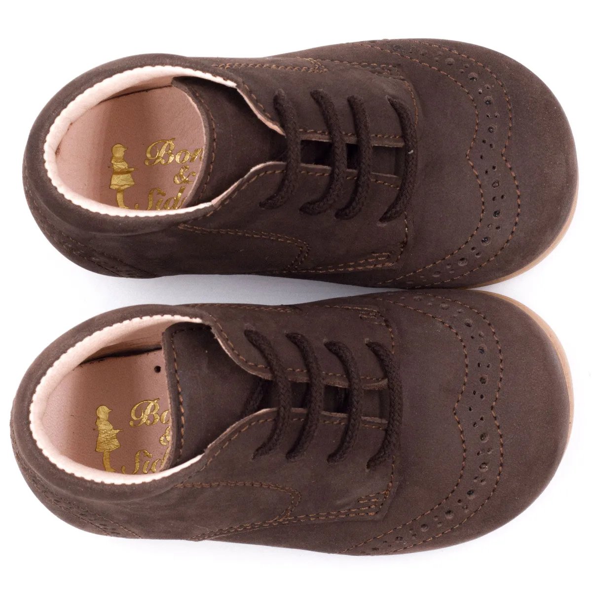 Boni Maé - chaussure de marche bébé marron, BONI&SIDONIE