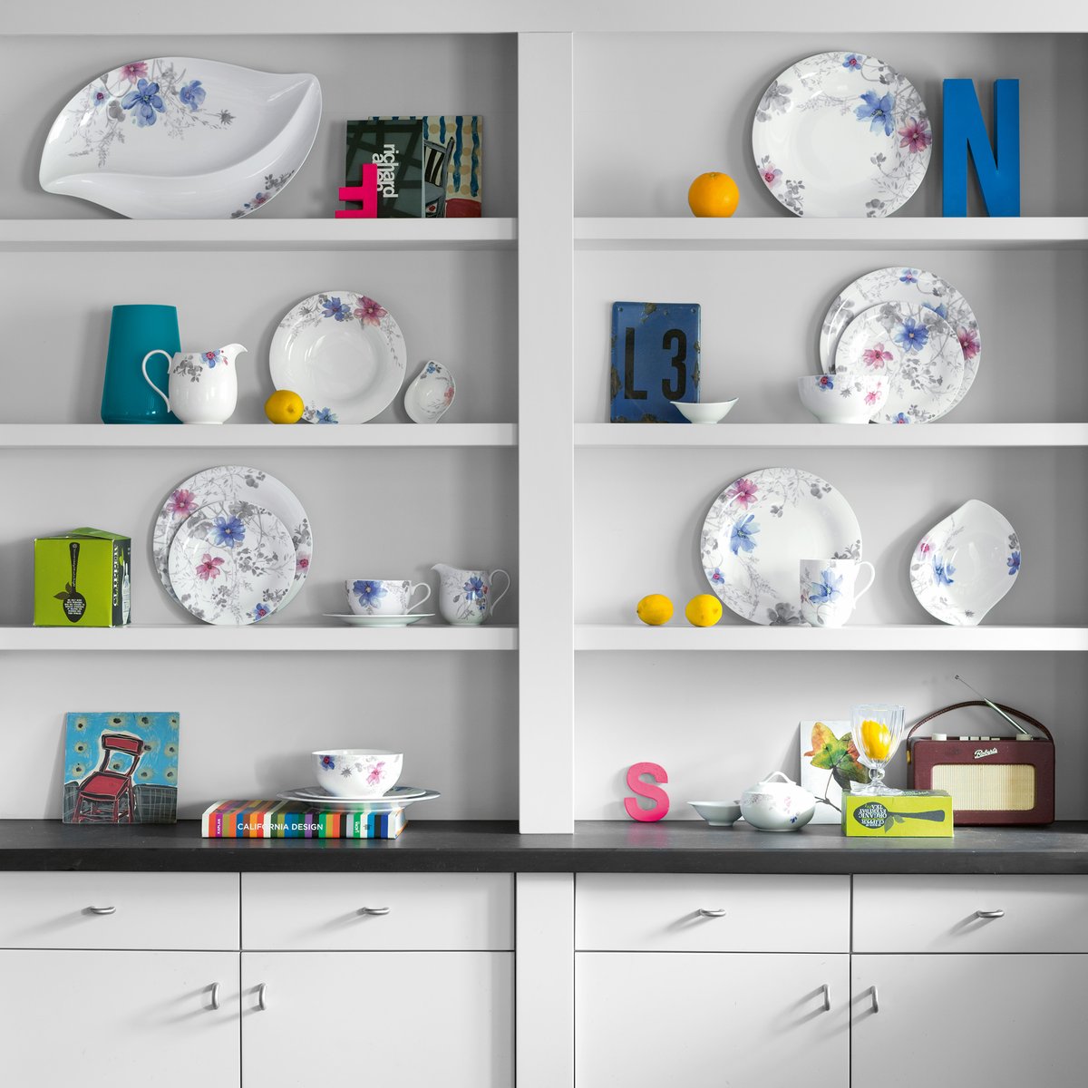 Assiette Plate MARIEFLEUR multicolore, VILLEROY & BOCH