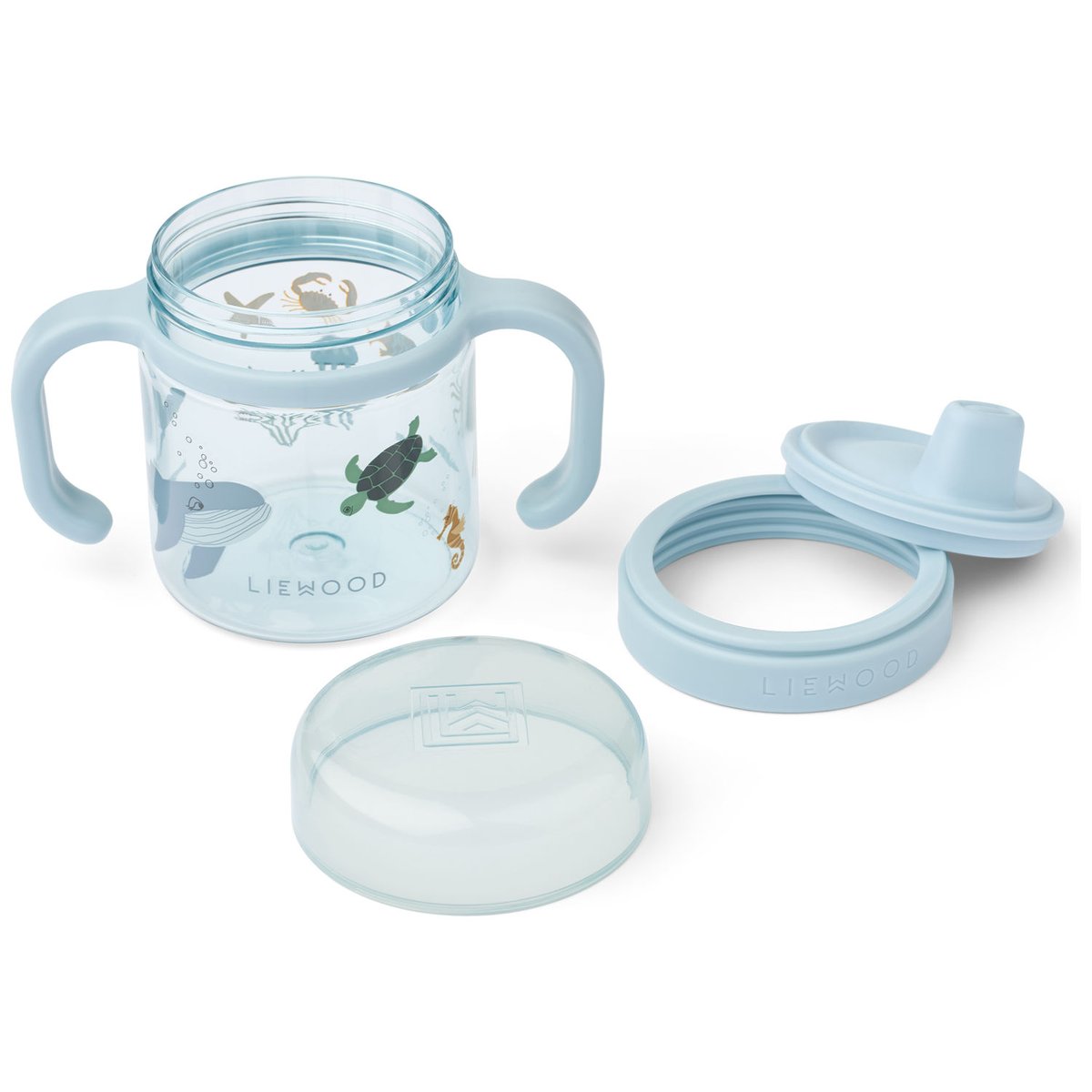 Tasse d'apprentissage Kylo bleu, orange, vert, LIEWOOD