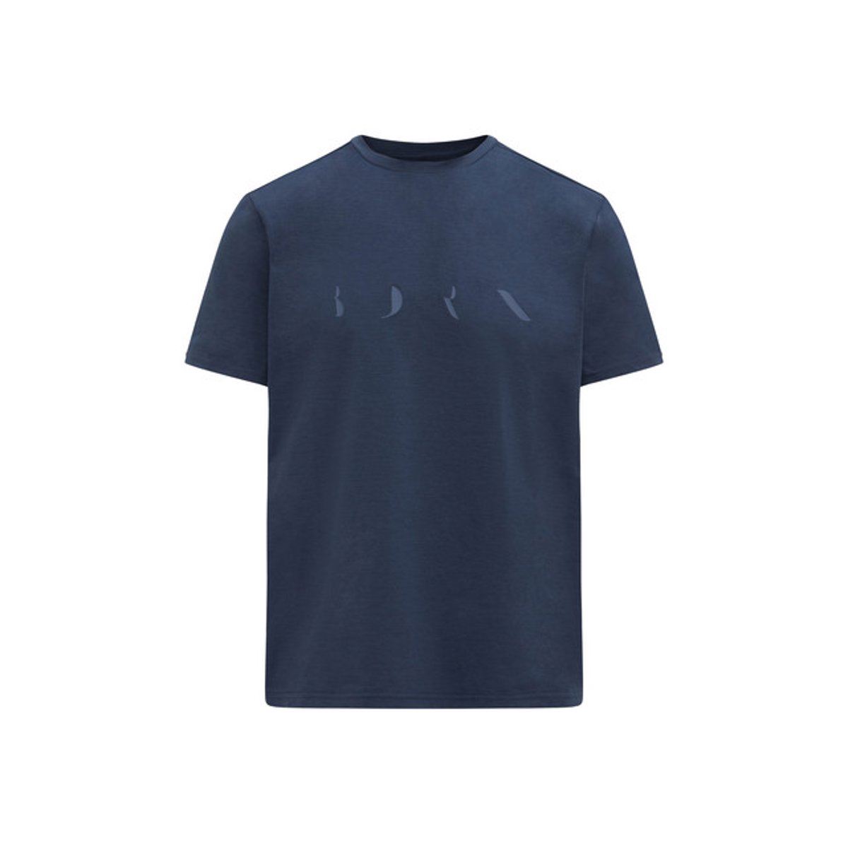 T-shirt de sport homme Melville Manches courtes toucher doux bleu denim, BORN