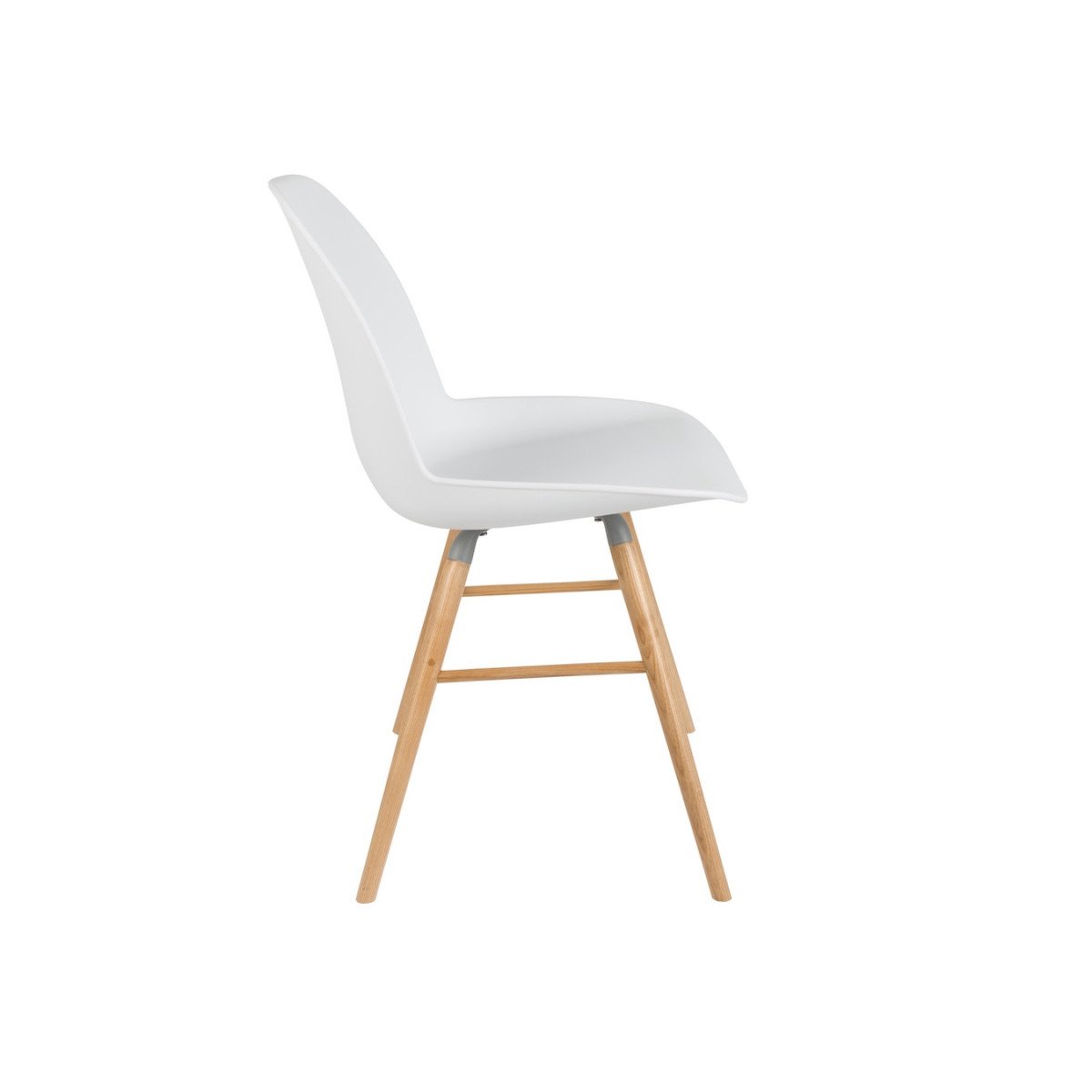 Lot de 2 chaises de table - ALBERT KUIP blanc, ZUIVER