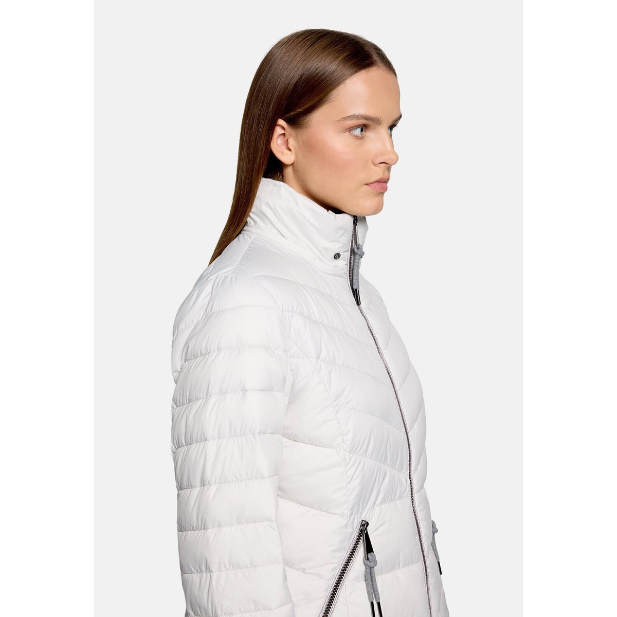 Veste matelassée à capuche amovible blanc, BETTY BARCLAY