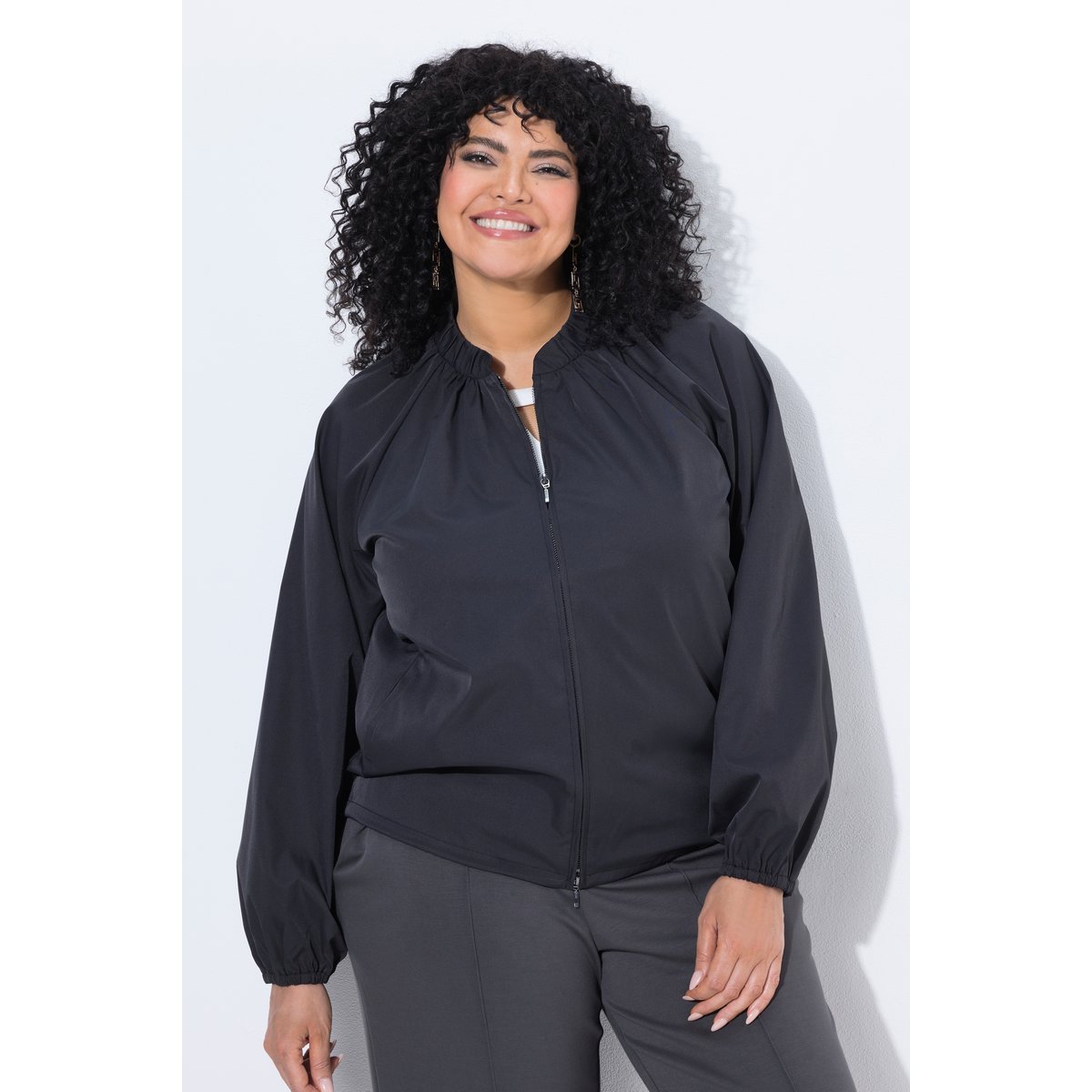Blouson « ballon » olive foncé, ULLA POPKEN