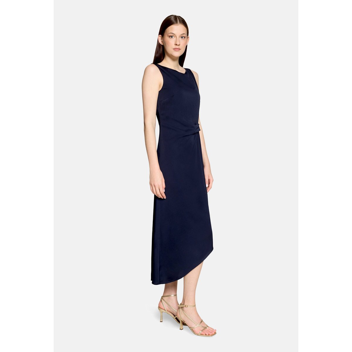 Robe de cocktail à fronce night sky, VERA MONT