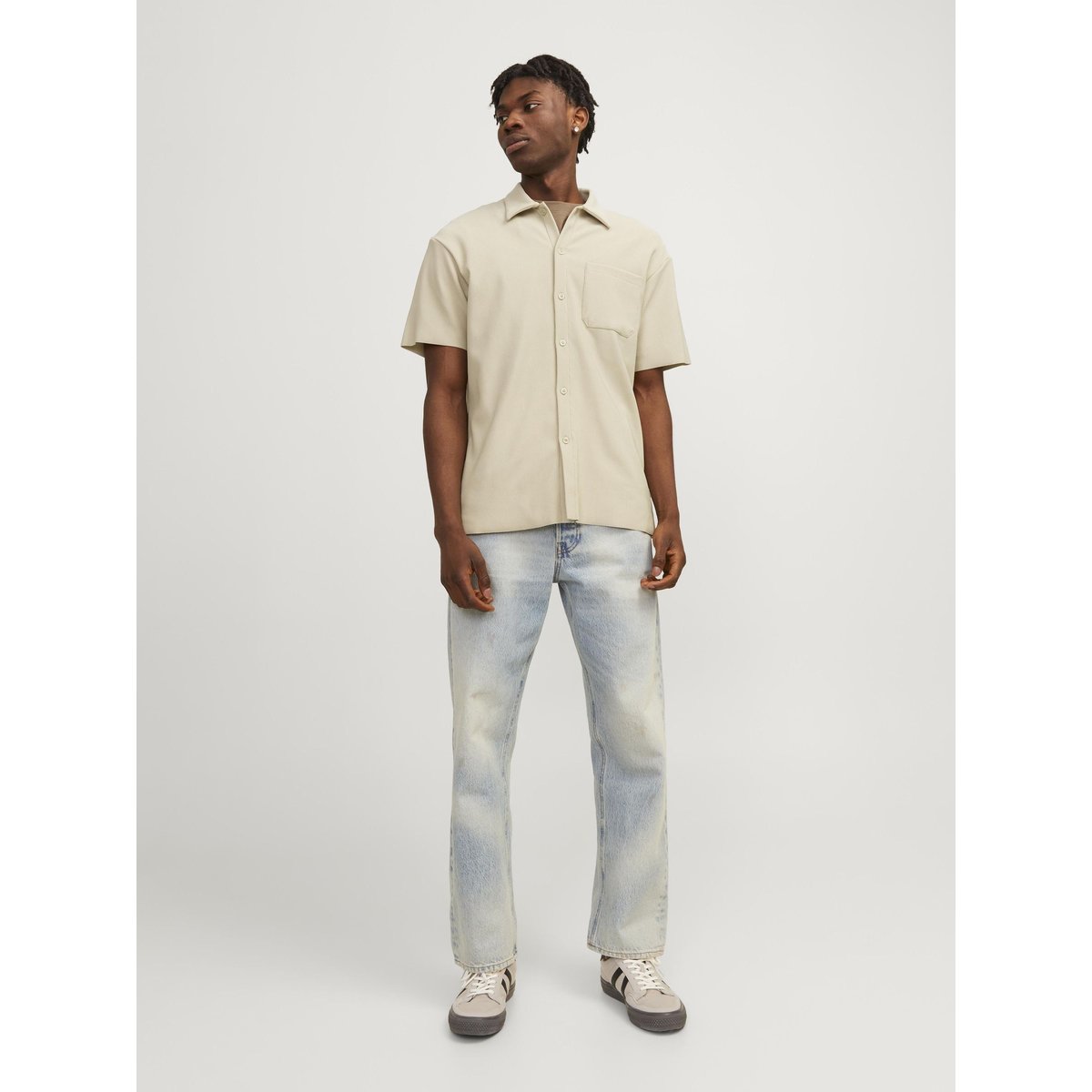 Chemise De Vacances marron - fields of rye 1, JACK & JONES