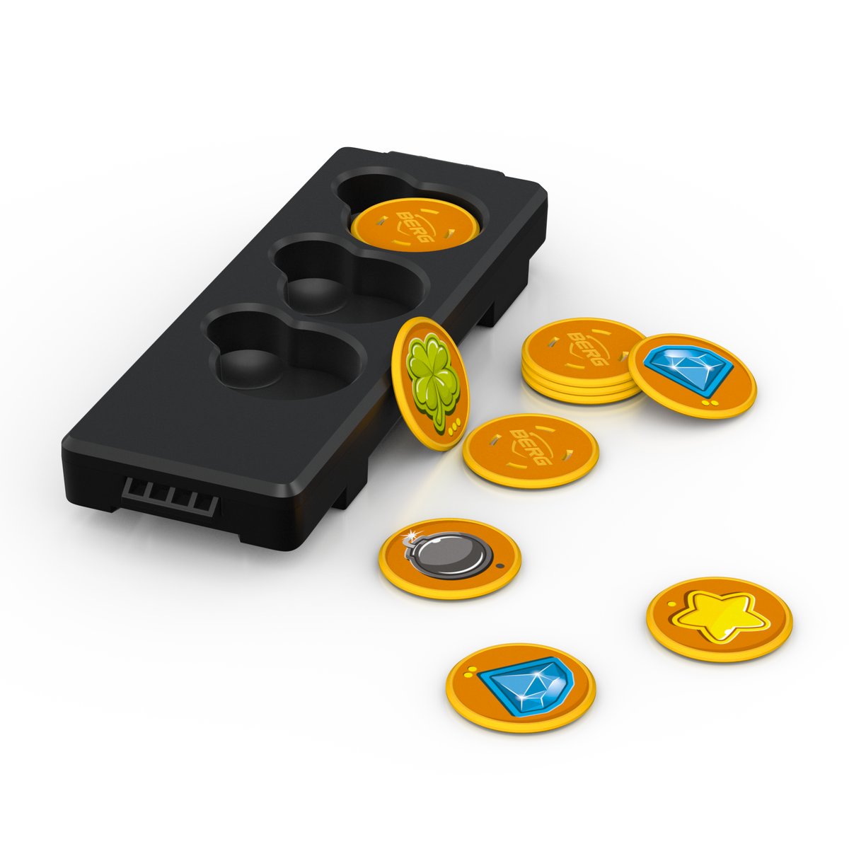 Jeu magnétique pour trottinette Nexo noir, BERG TOYS