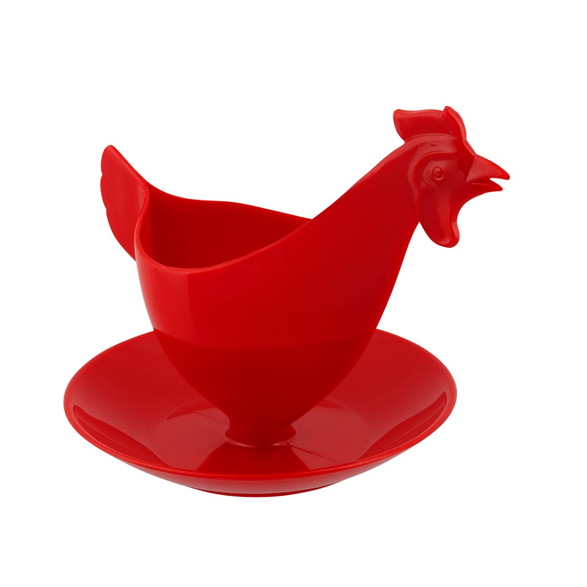 Coquetier design  Poulette rouge, PYLONES