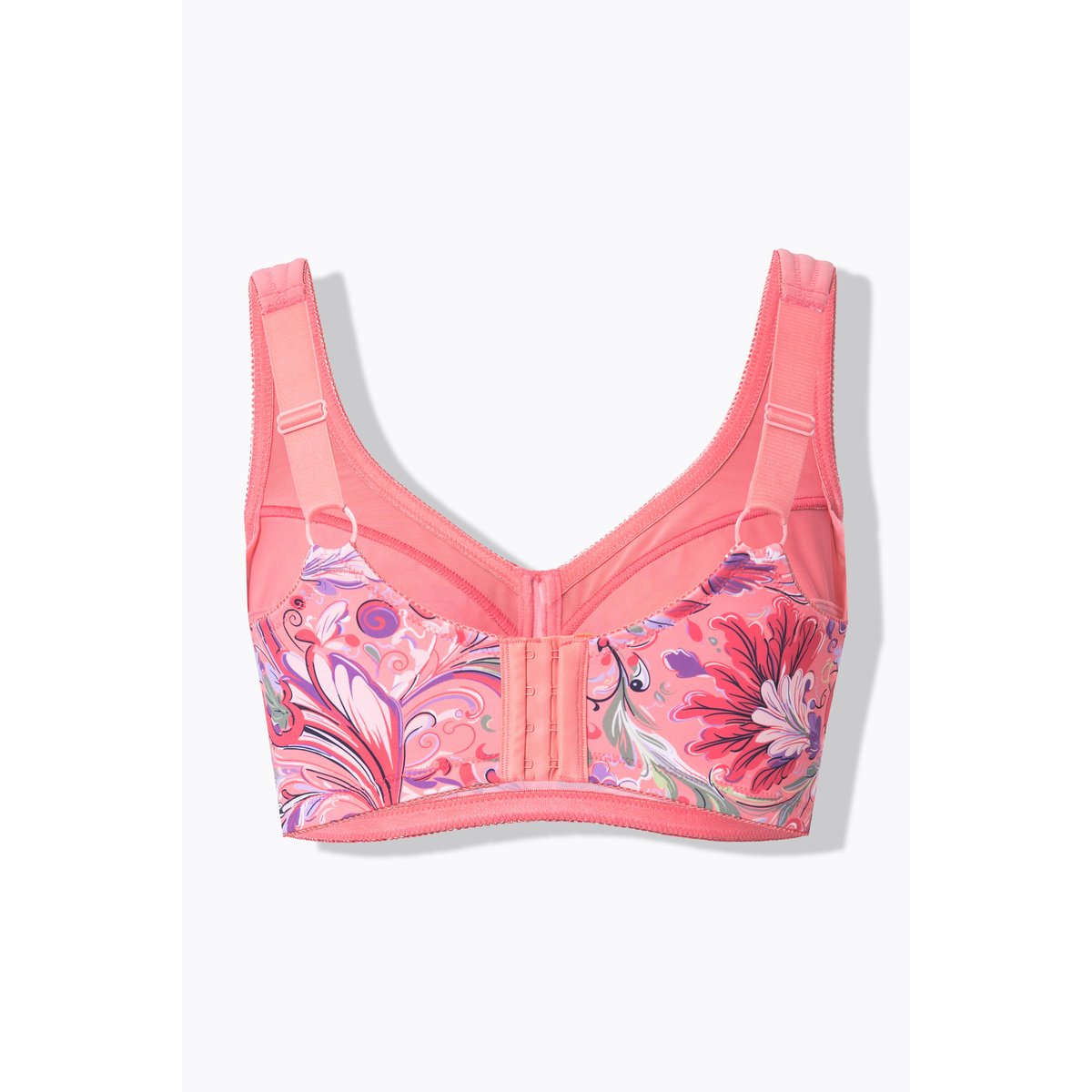 Soutien-gorge de maintien sans armatures rose pêche, ULLA POPKEN