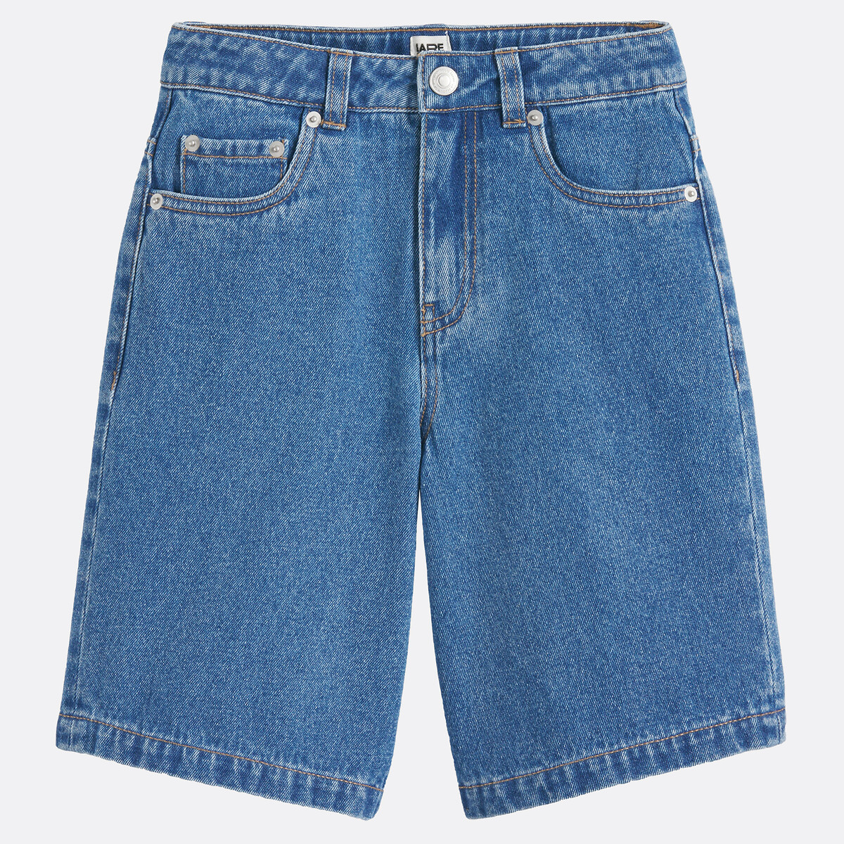 Bermudas modelo baggy, em ganga stone , LA REDOUTE COLLECTIONS