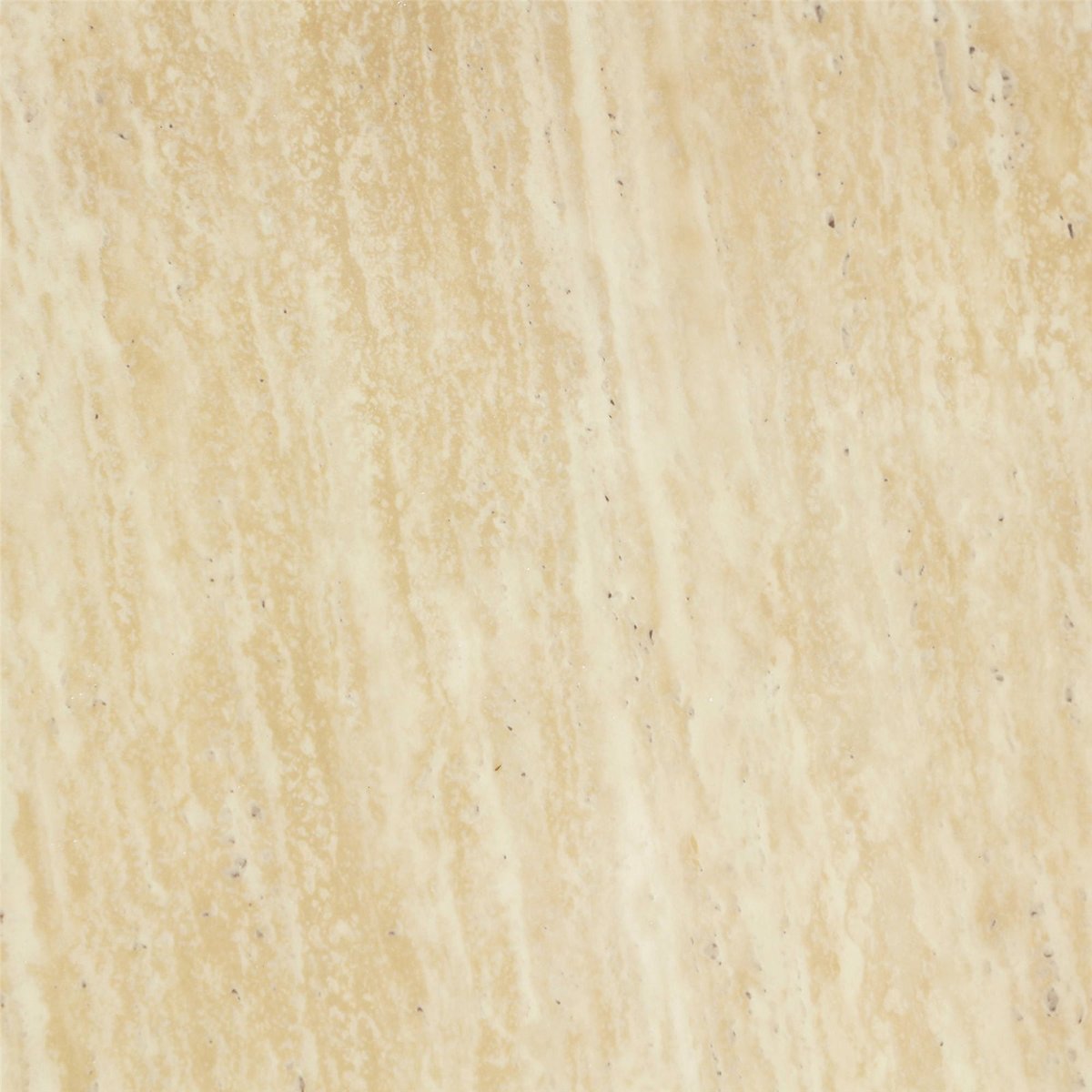 Table basse ronde marbre collection S.DUNE beige et noyer brun, RECOLLECTION