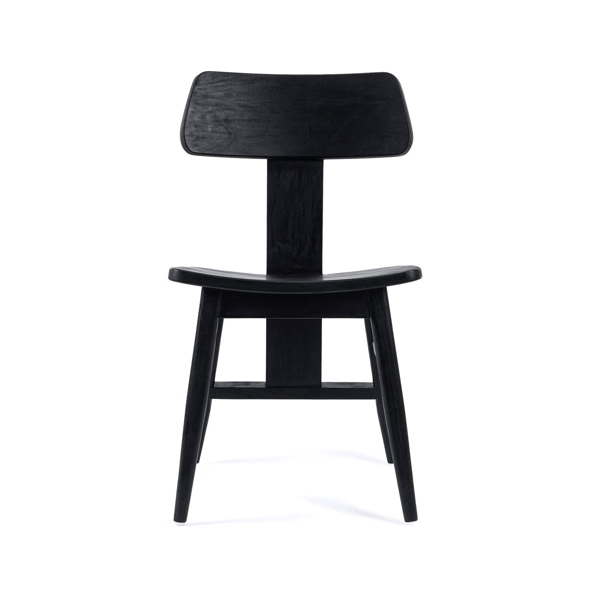 Chaise en suar LOVYA noir, BAZAR BIZAR