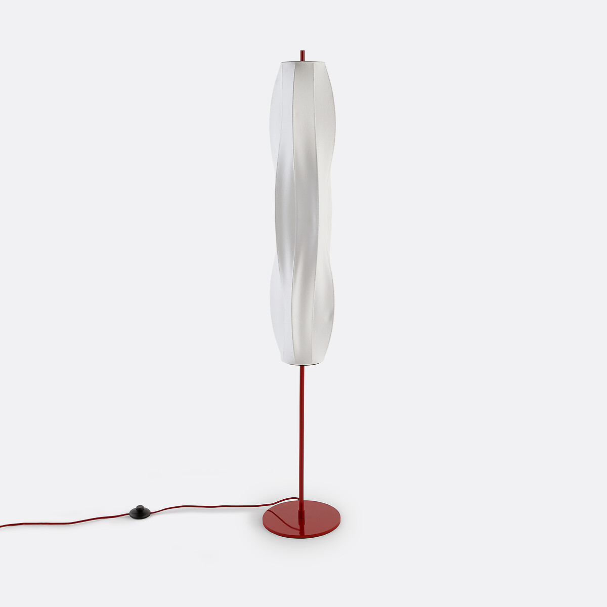 Lámpara de pie, de hierro, altura 147 cm, PALUPO burdeos, LA REDOUTE INTERIEURS