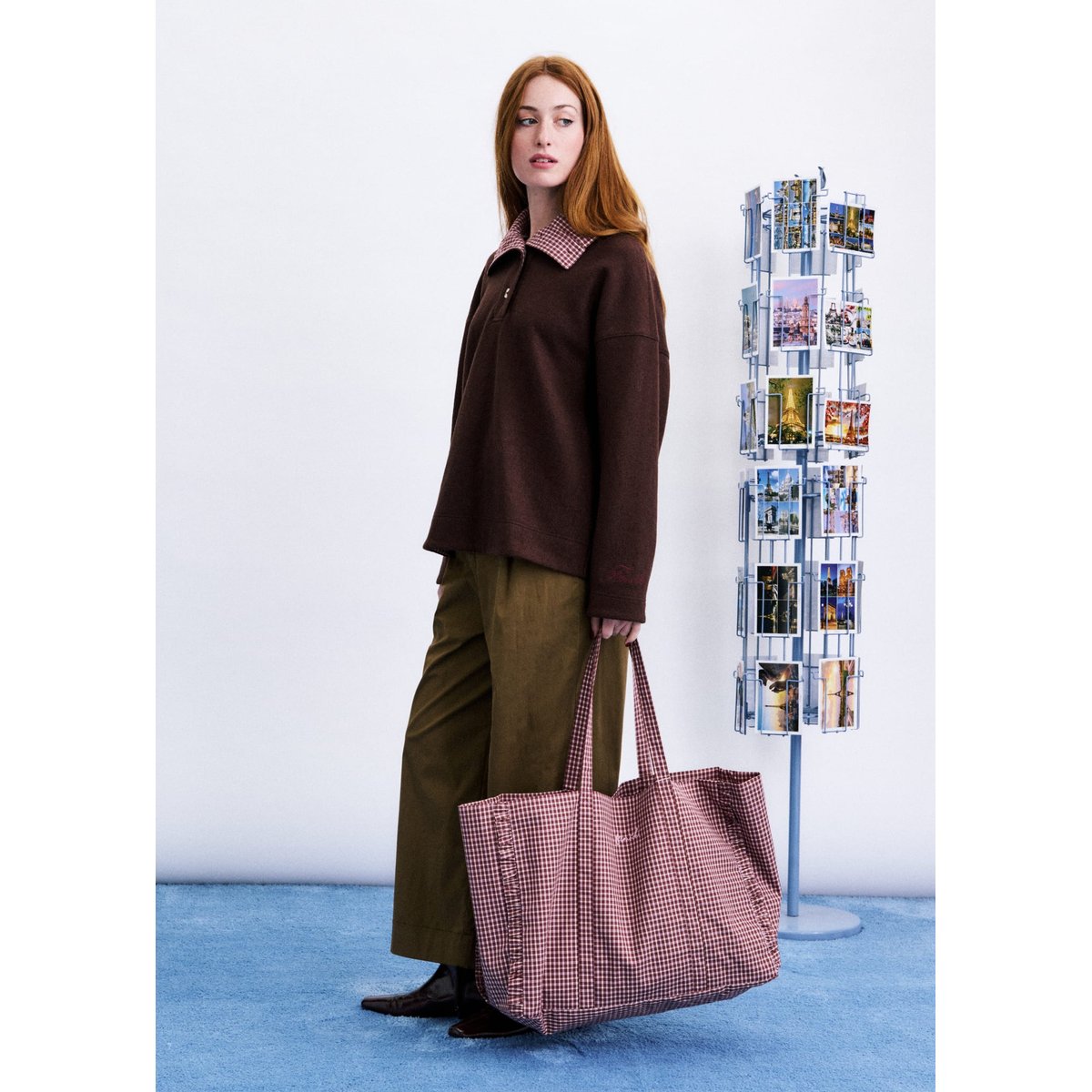 Sweatshirt Mogami MOGAMI marron glace, FRNCH