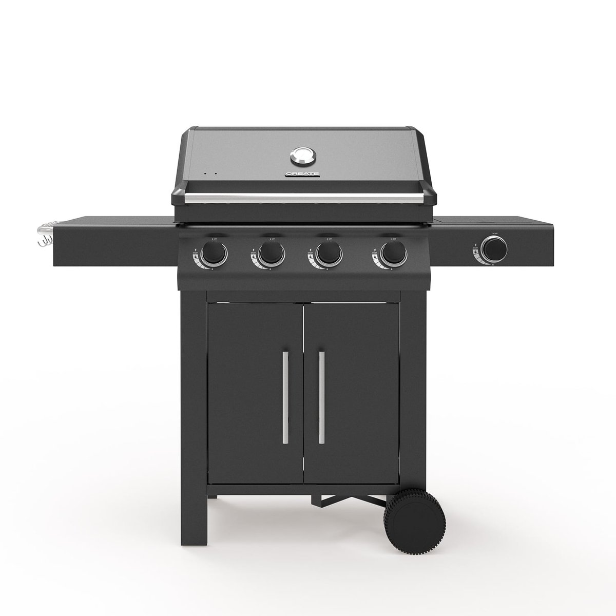 Barbecue à gaz BBQ GAS BURNER PRO 4 brûleurs et 1 brûleur latéral (17kw), CREATE