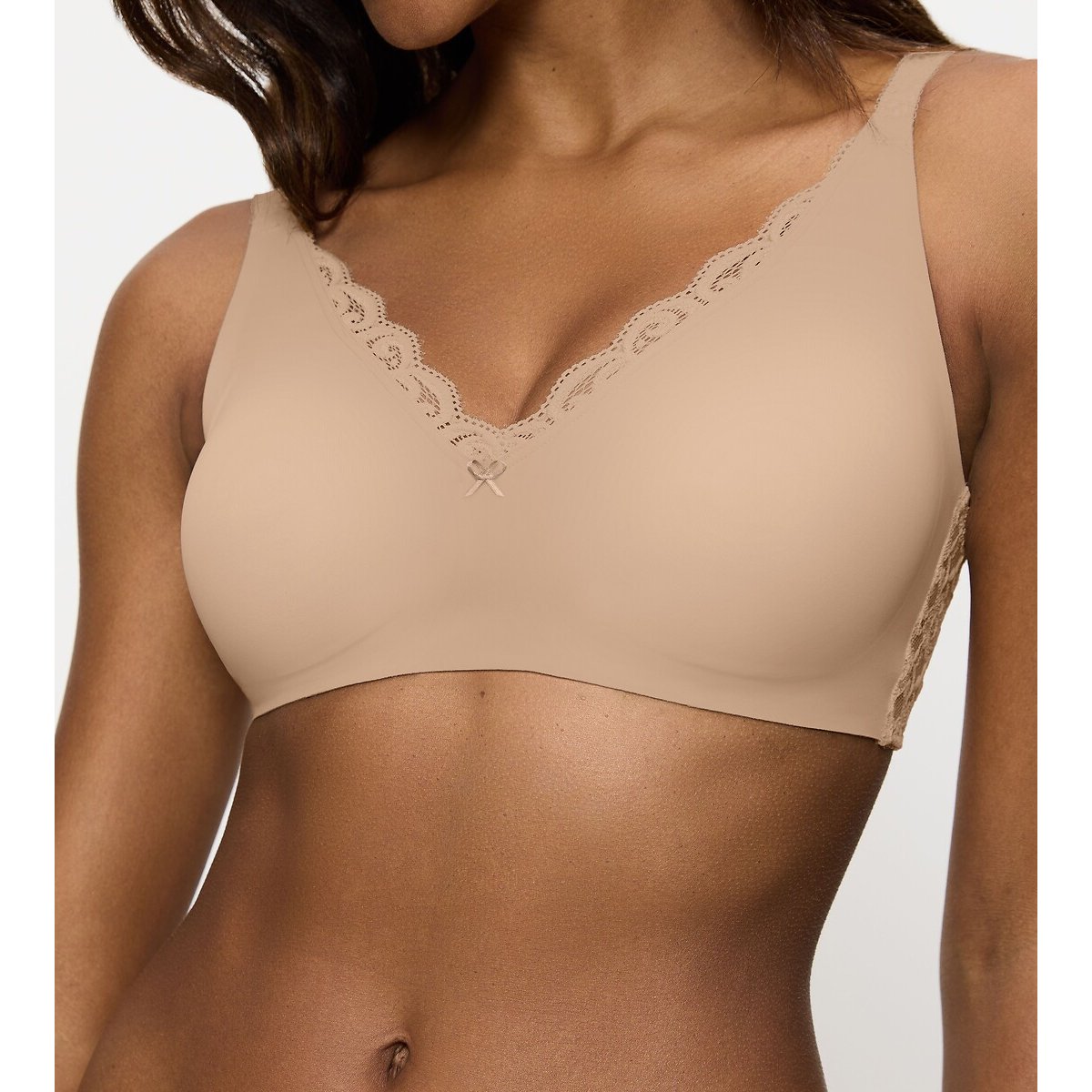Reggiseno minimizer senza ferretti Amourette beige, TRIUMPH