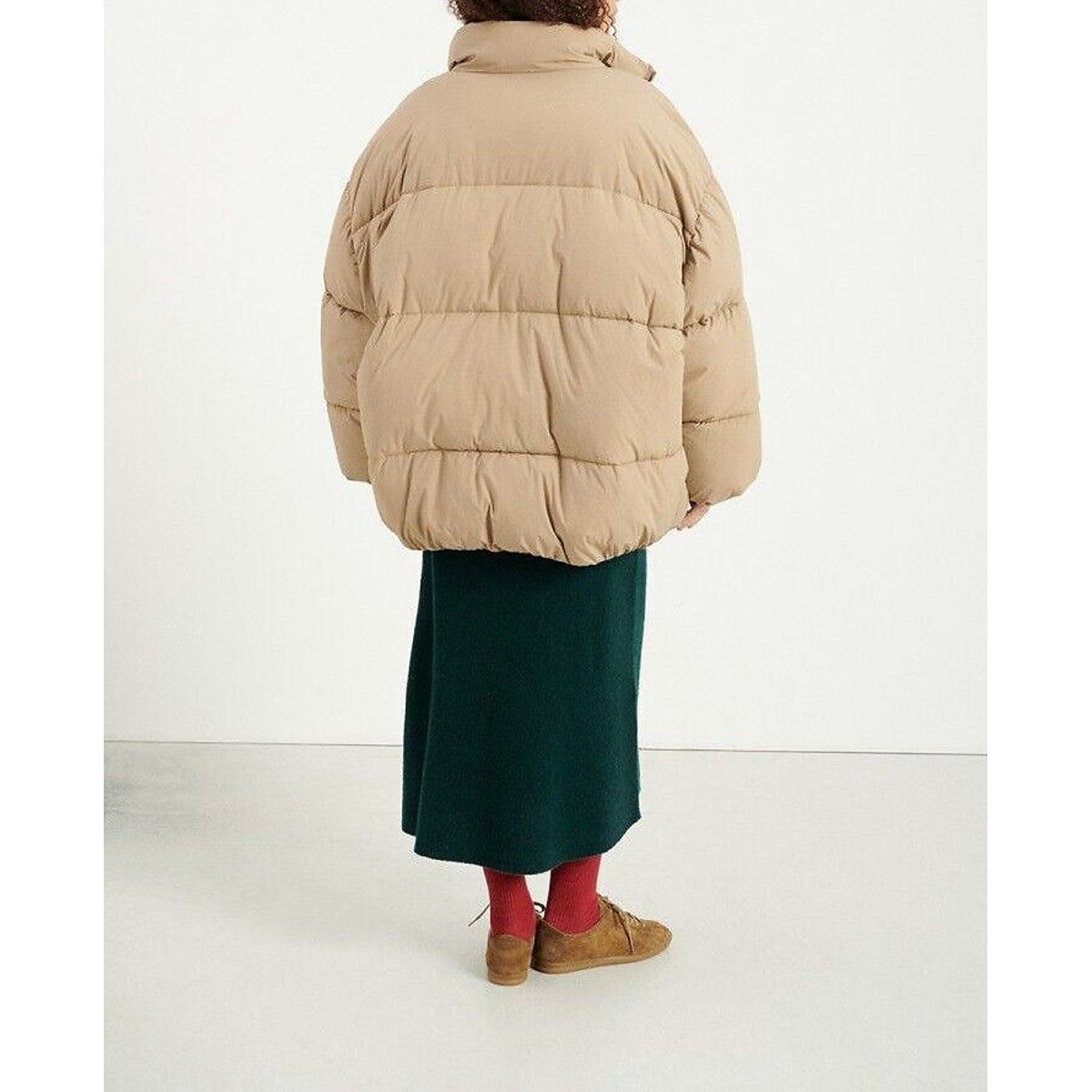 Doudoune boule zippée, ROFY marron, AMERICAN VINTAGE