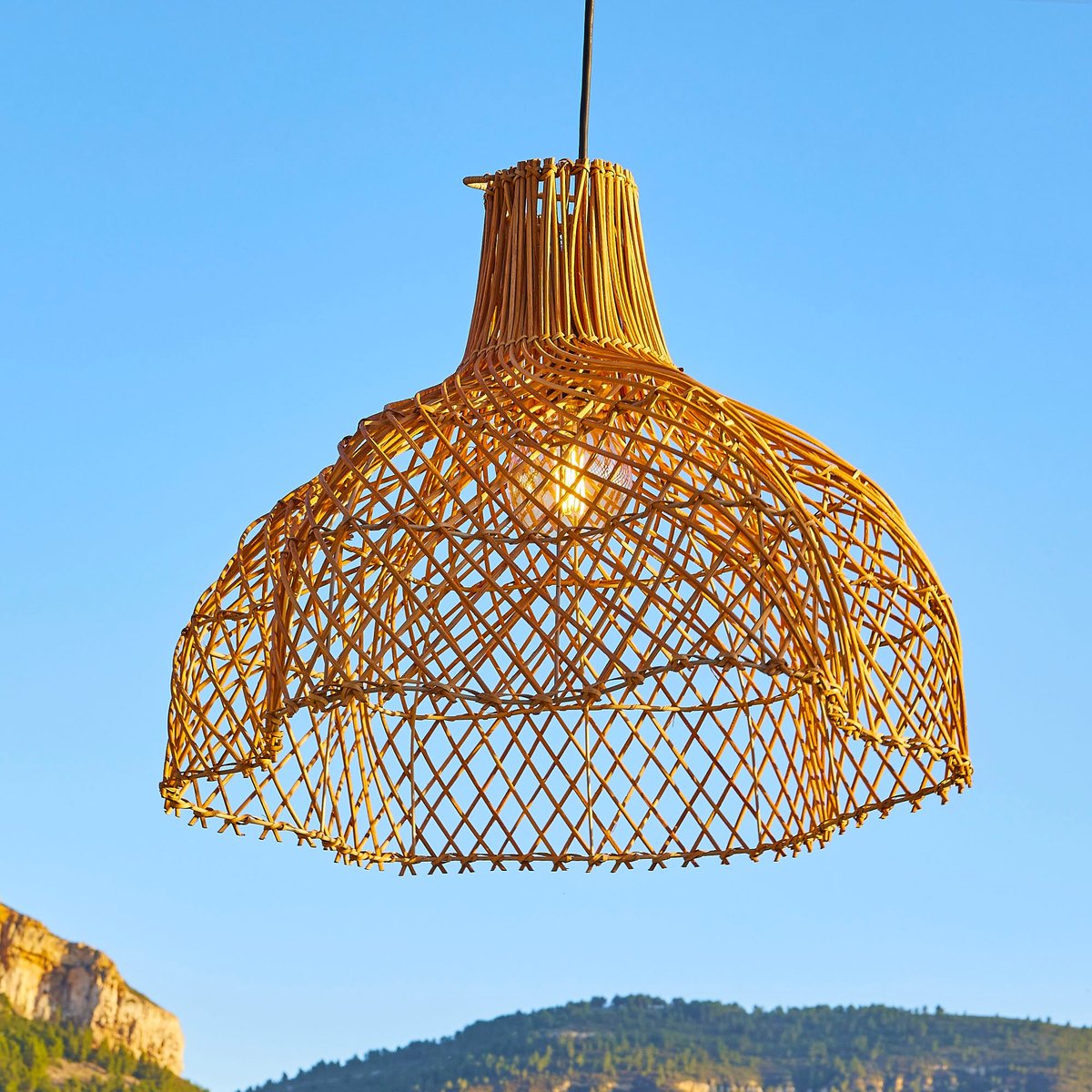 Abat-jour seul ARIA beige, LUMISKY