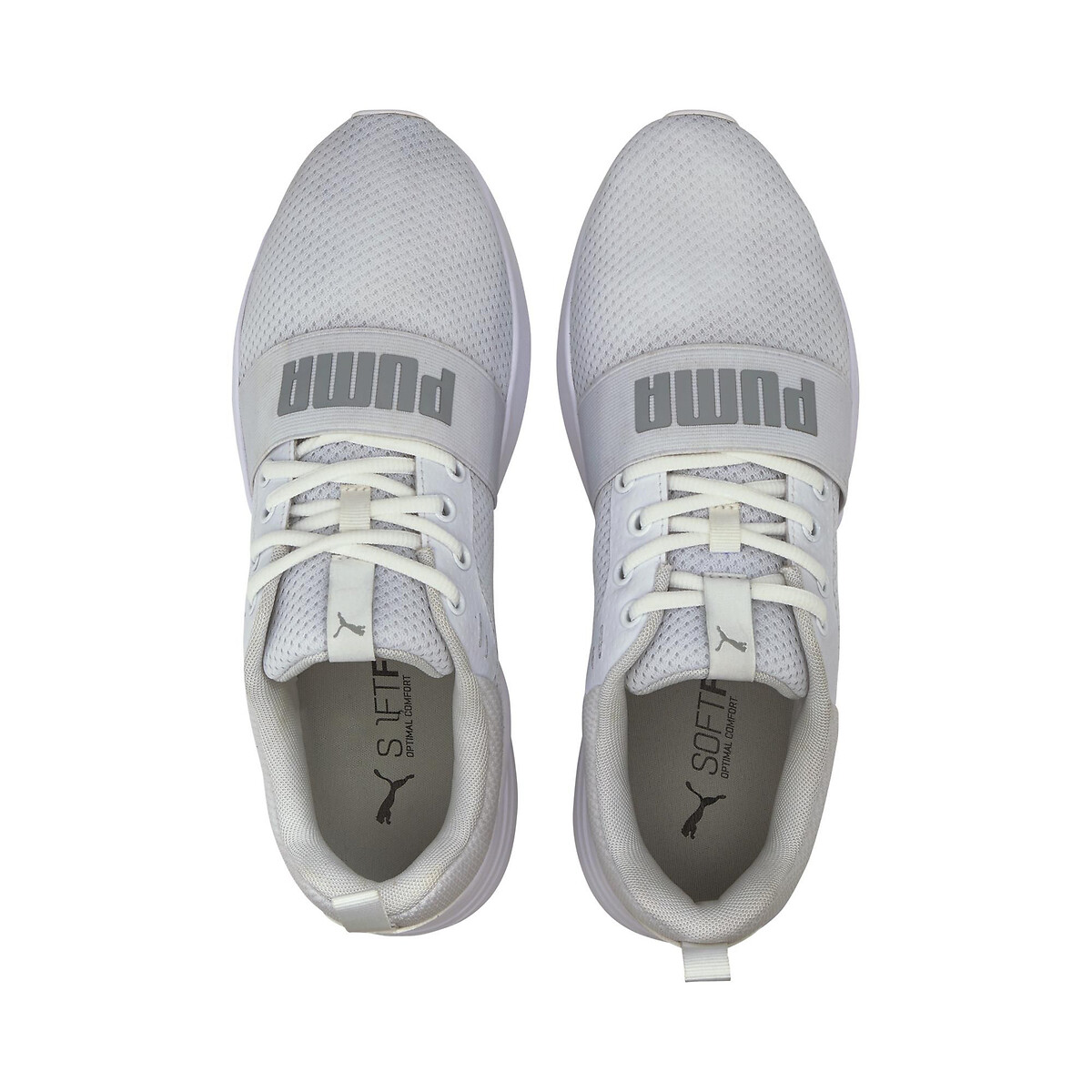 Baskets Puma Wired Run blanc/gris, PUMA