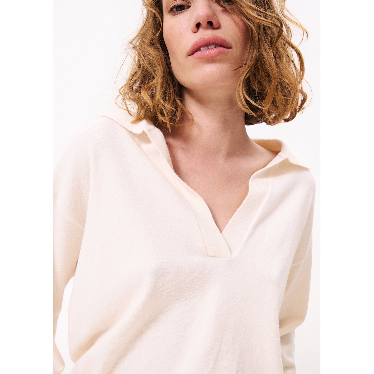 Pulls PAULIA beige crème, FRNCH