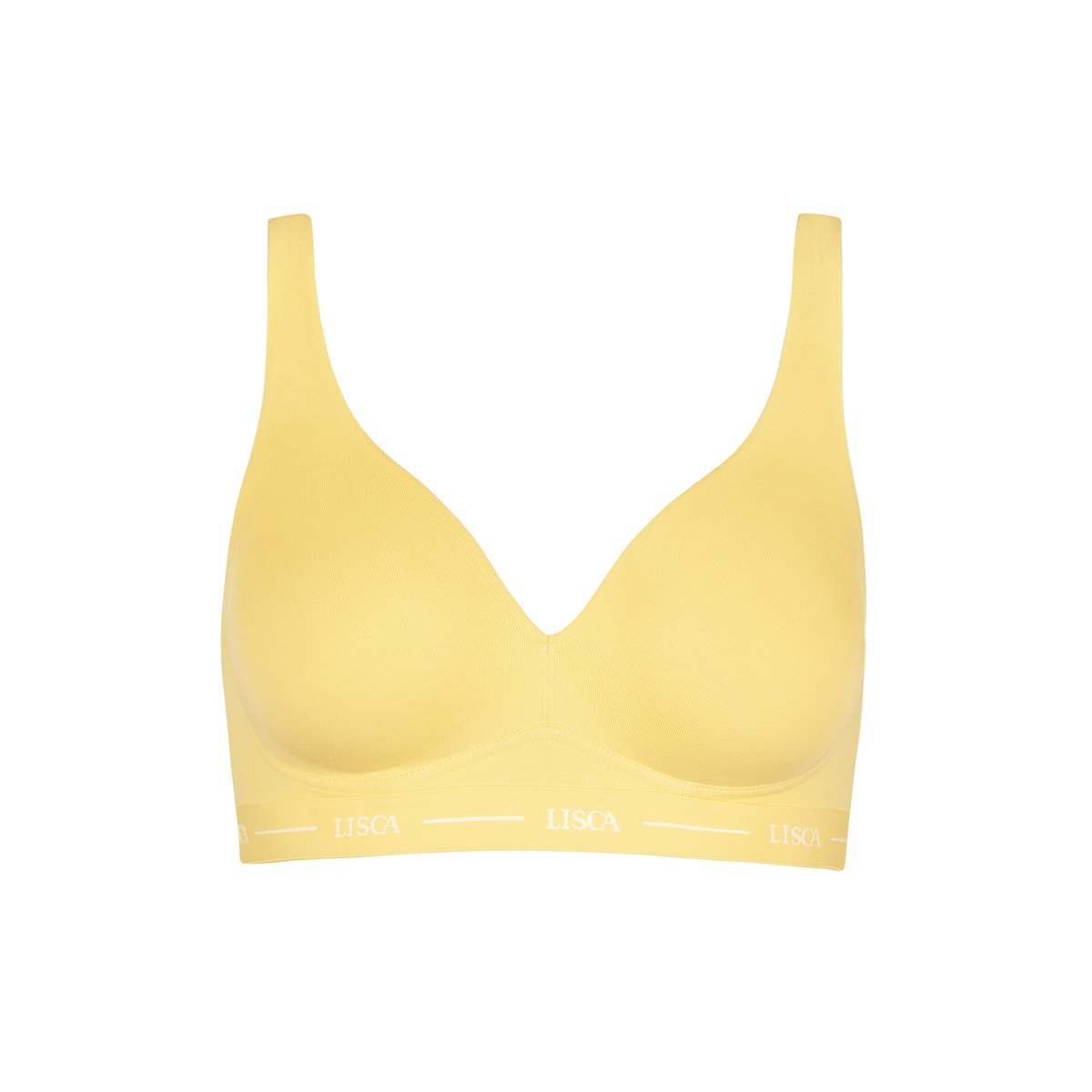 Soutien-gorge sans armatures Sunflower jaune, LISCA