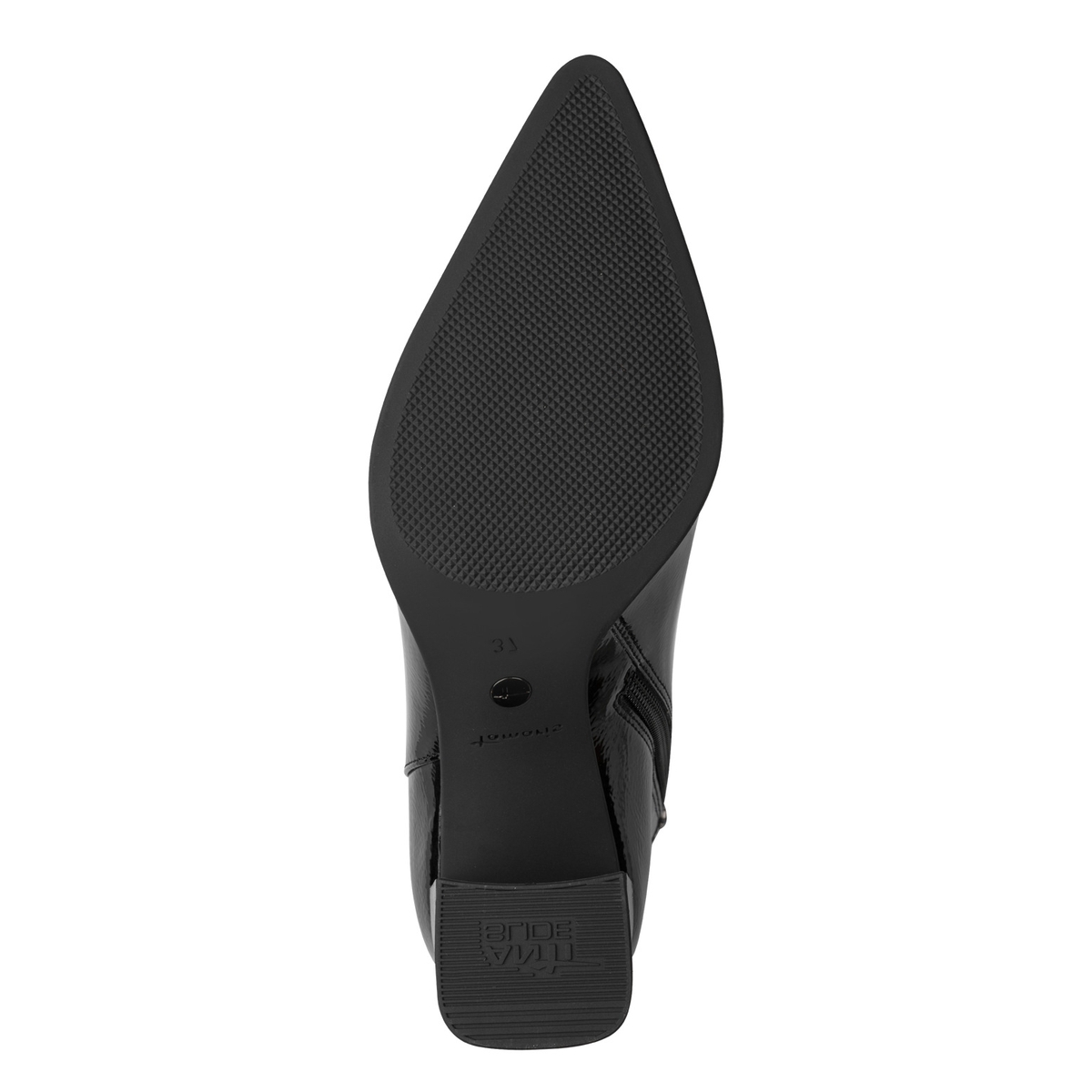 Bottine talon bloc noir, TAMARIS