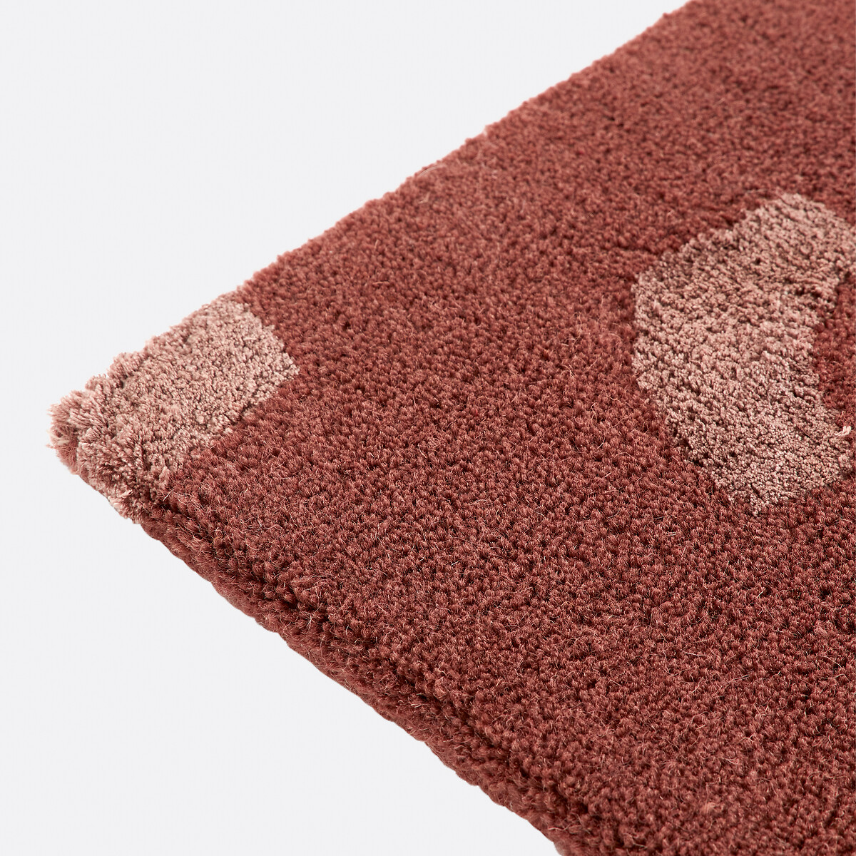 Alfombra 65% lana, estampado leopardo, THELMA caoba, LA REDOUTE INTERIEURS