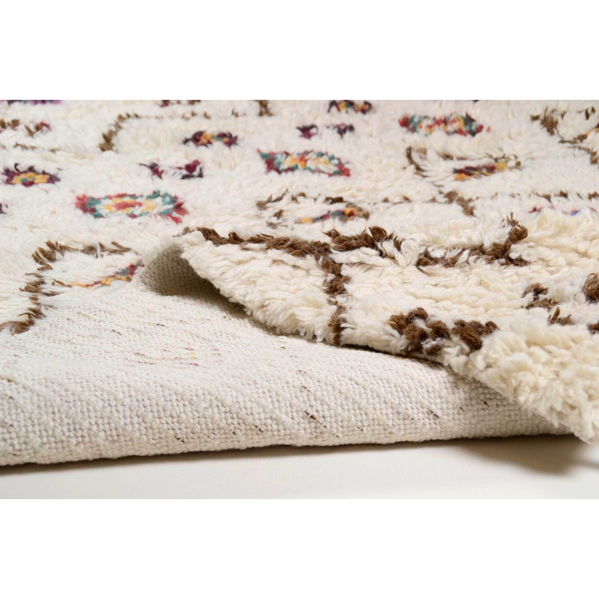 Tapis en style berbère - NOMADIC DESIGN beige, THEKO