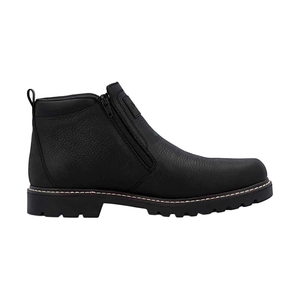 Boot Cuir Michigan noir, RIEKER